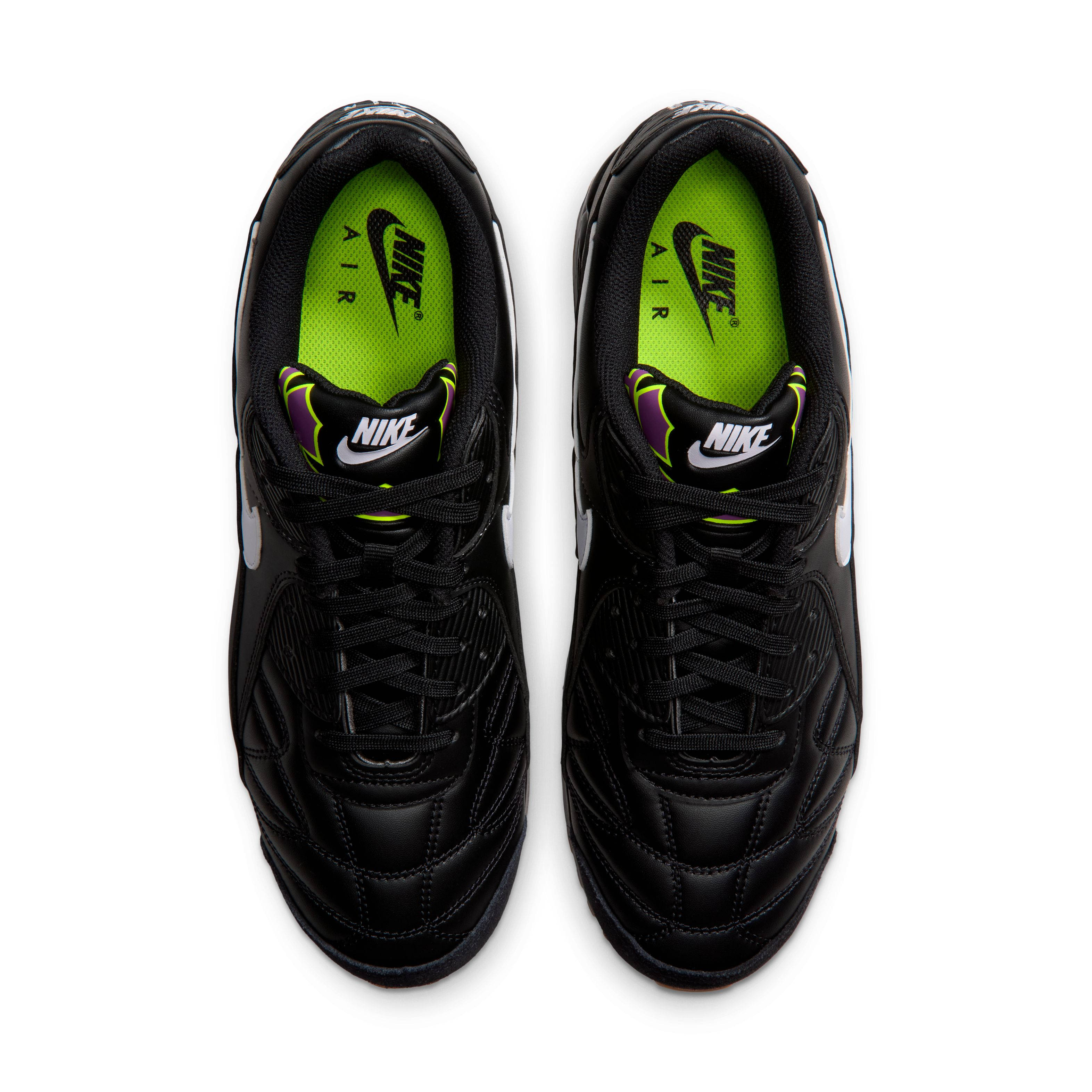 Nike Air Max 90 Premium Black Volt IQ7129 001 middle