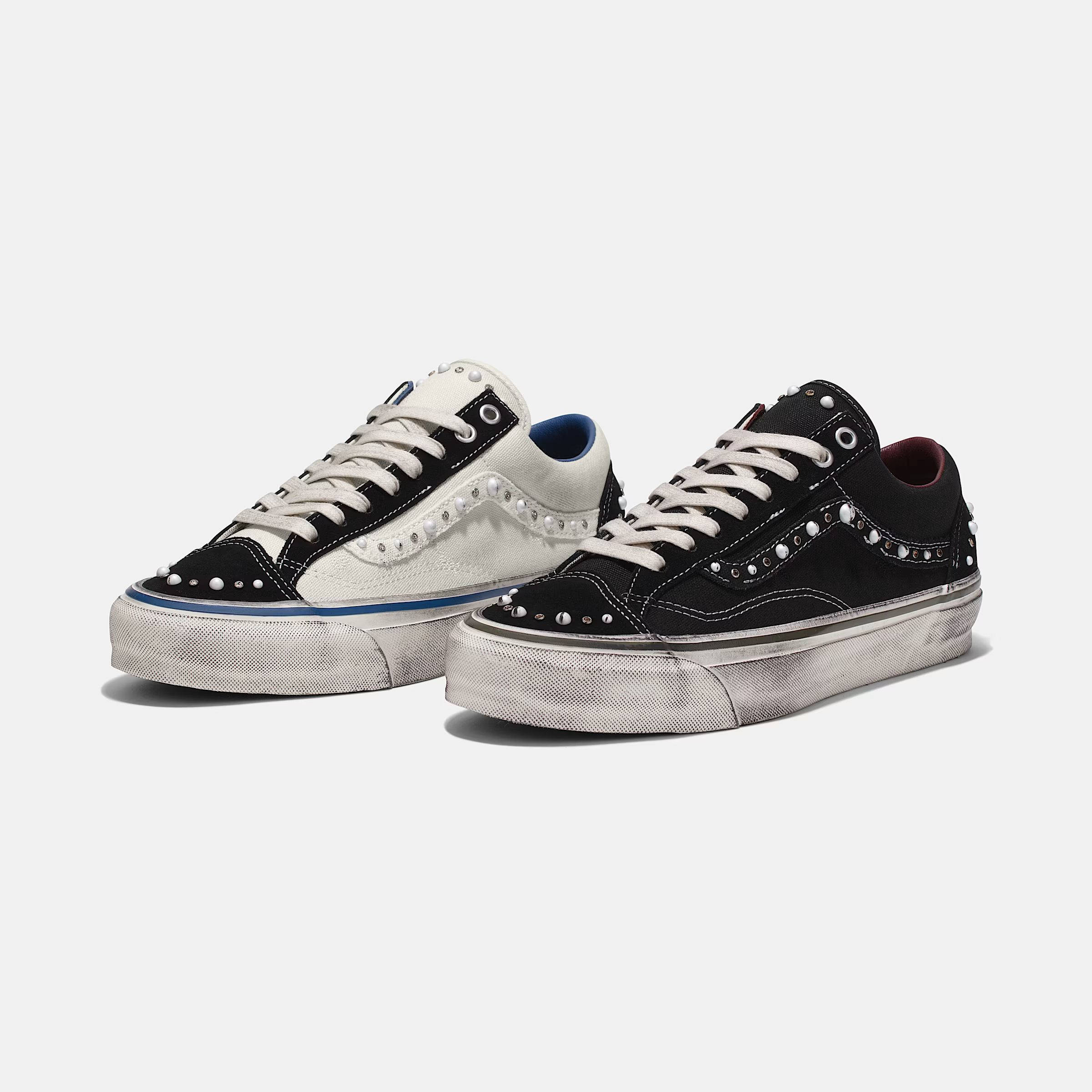 Vans OTW Old Skool Reissue 36 Pearlized Marshmallow VN000S52FS8 front