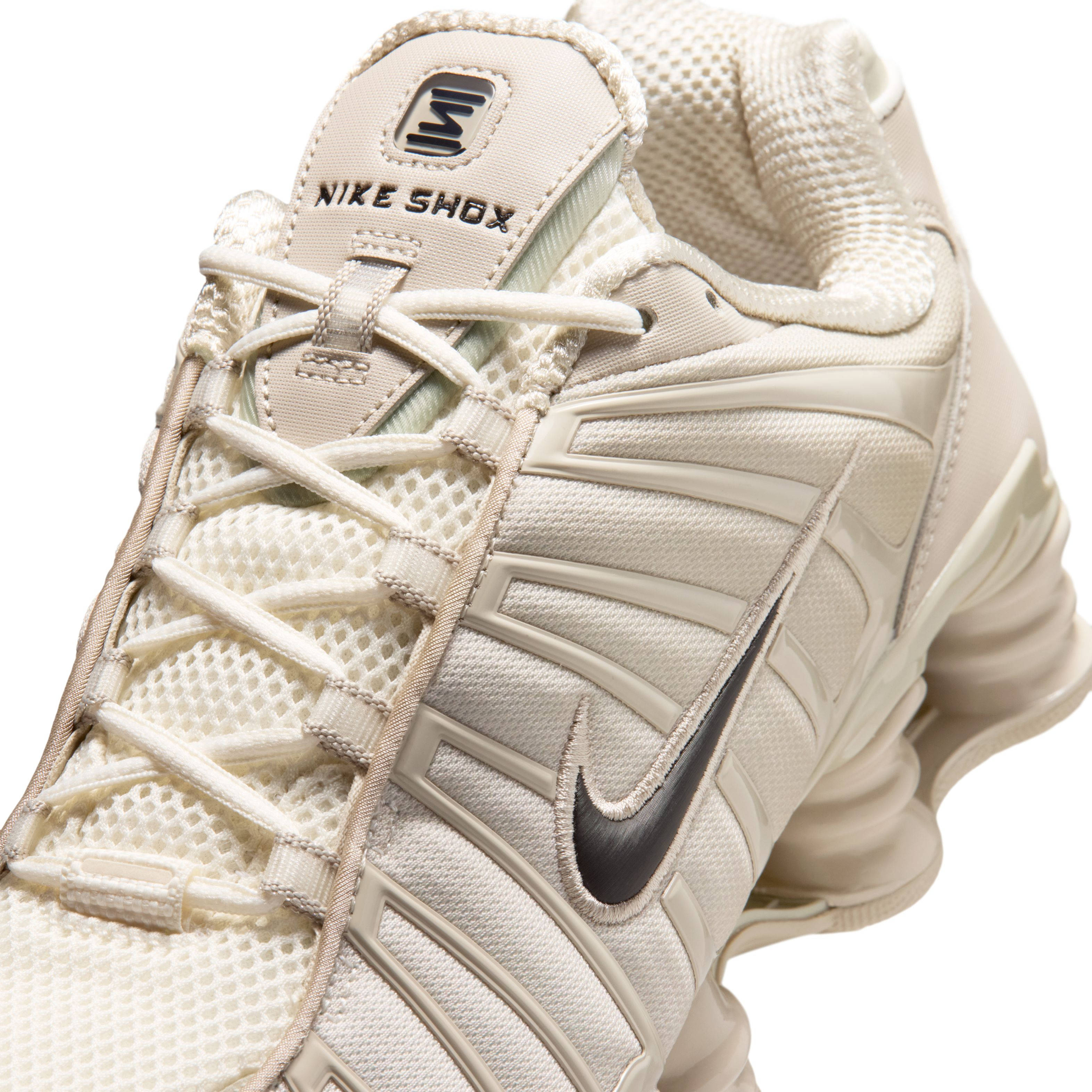 Nike Shox TL Cream Sail AV3595 201 tongue
