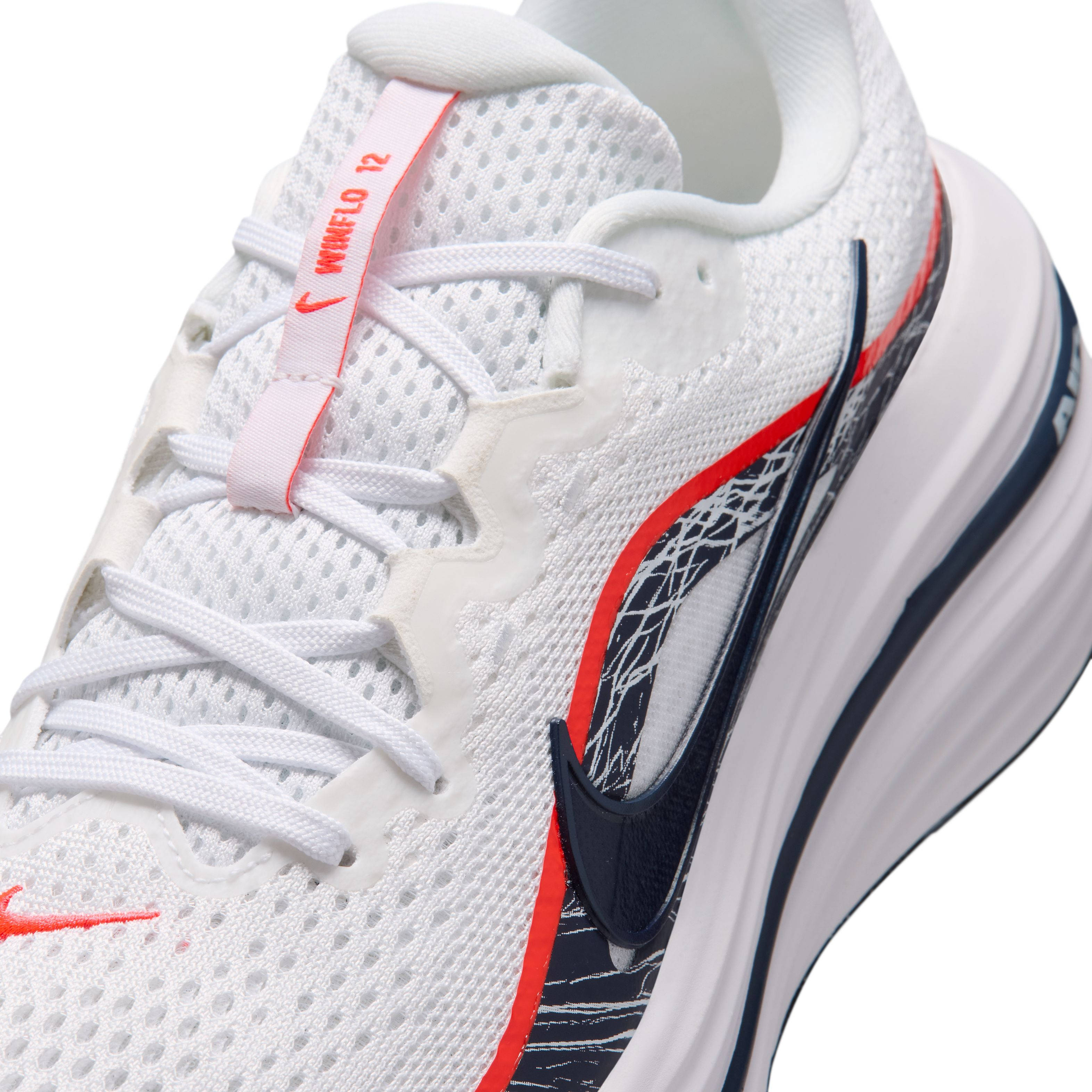 Nike Winflo 12 White Bright Crimson IV6293 100 side