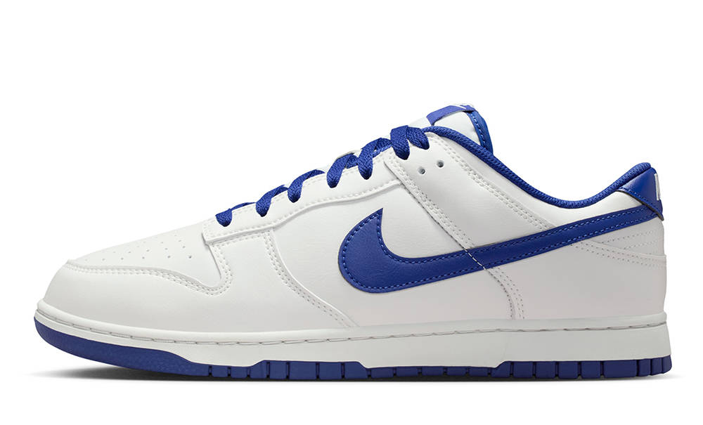 Nike Dunk Low Summit White Deep Royal Blue