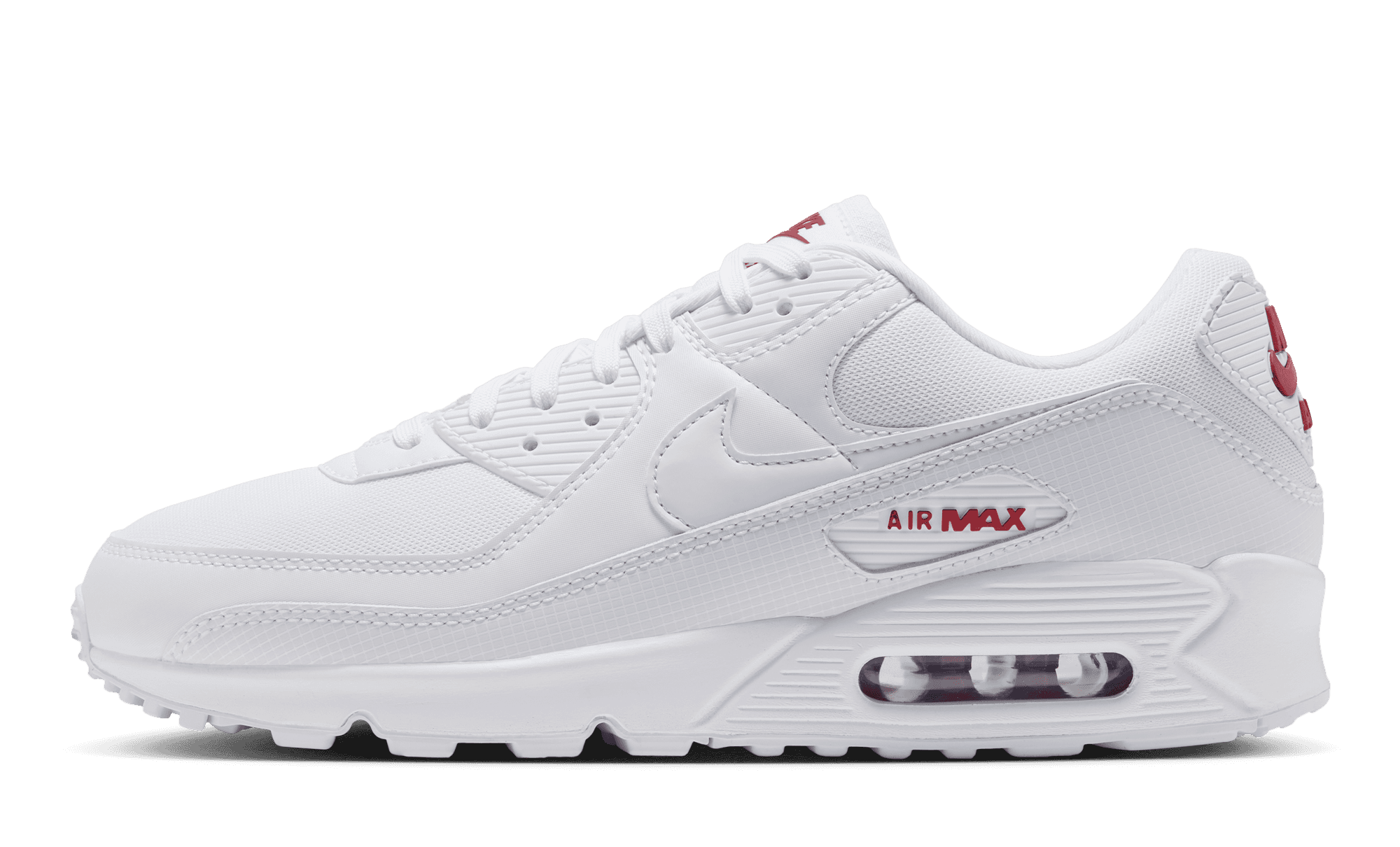 Nike Air Max 90 White Tough Red IM9616-101