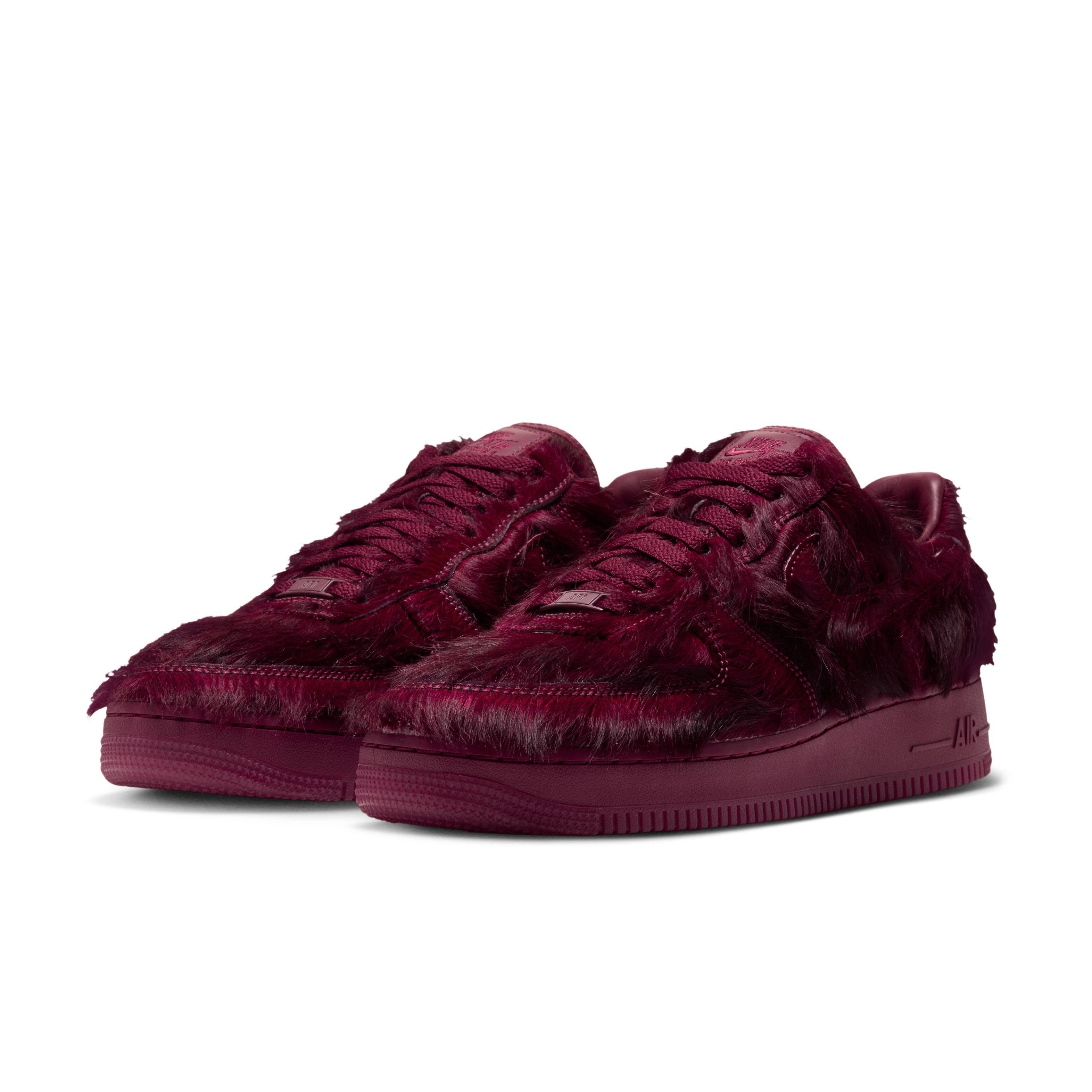 Nike Air Force 1 Low Pony Hair Team Red front