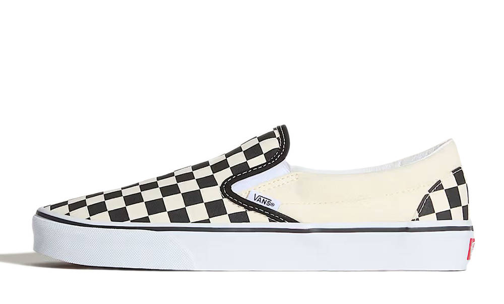 Vans Classic Slip-On Checkerboard Black White