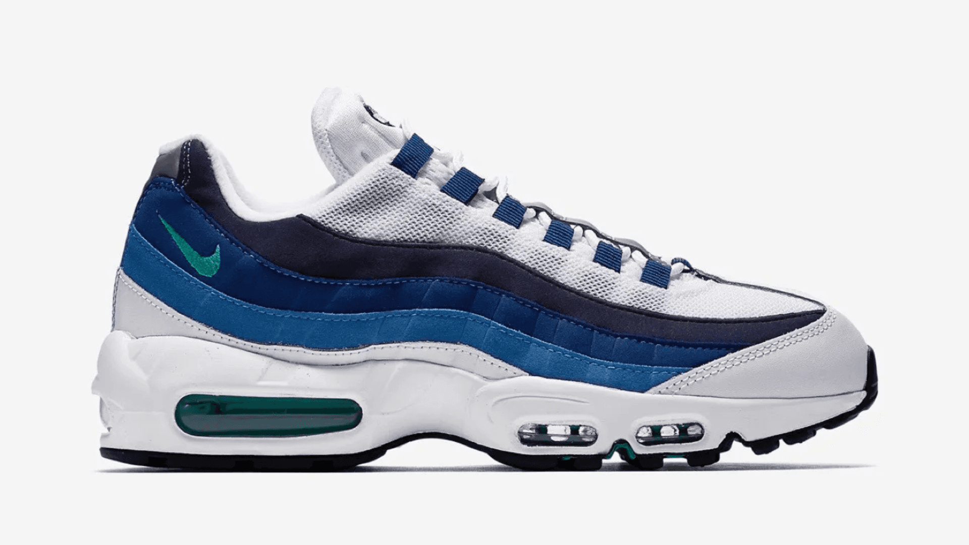 Nike Air Max 95 Big Bubble Blue Slate 2015 Reissue