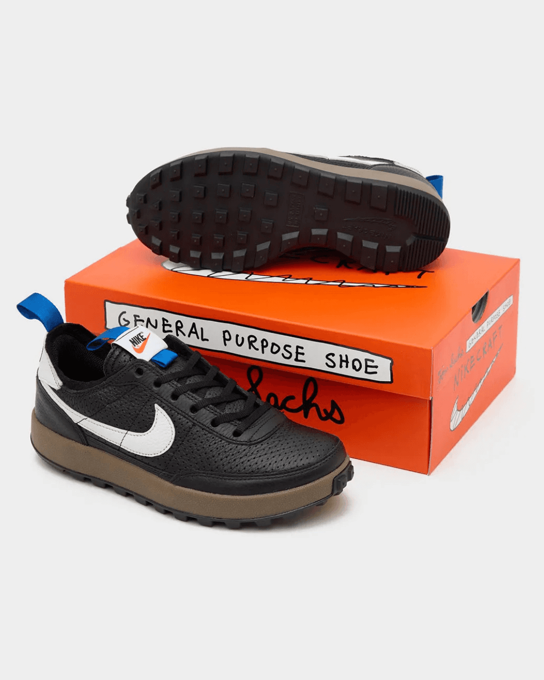 Tom Sachs x NikeCraft General Purpose Black Team Royal