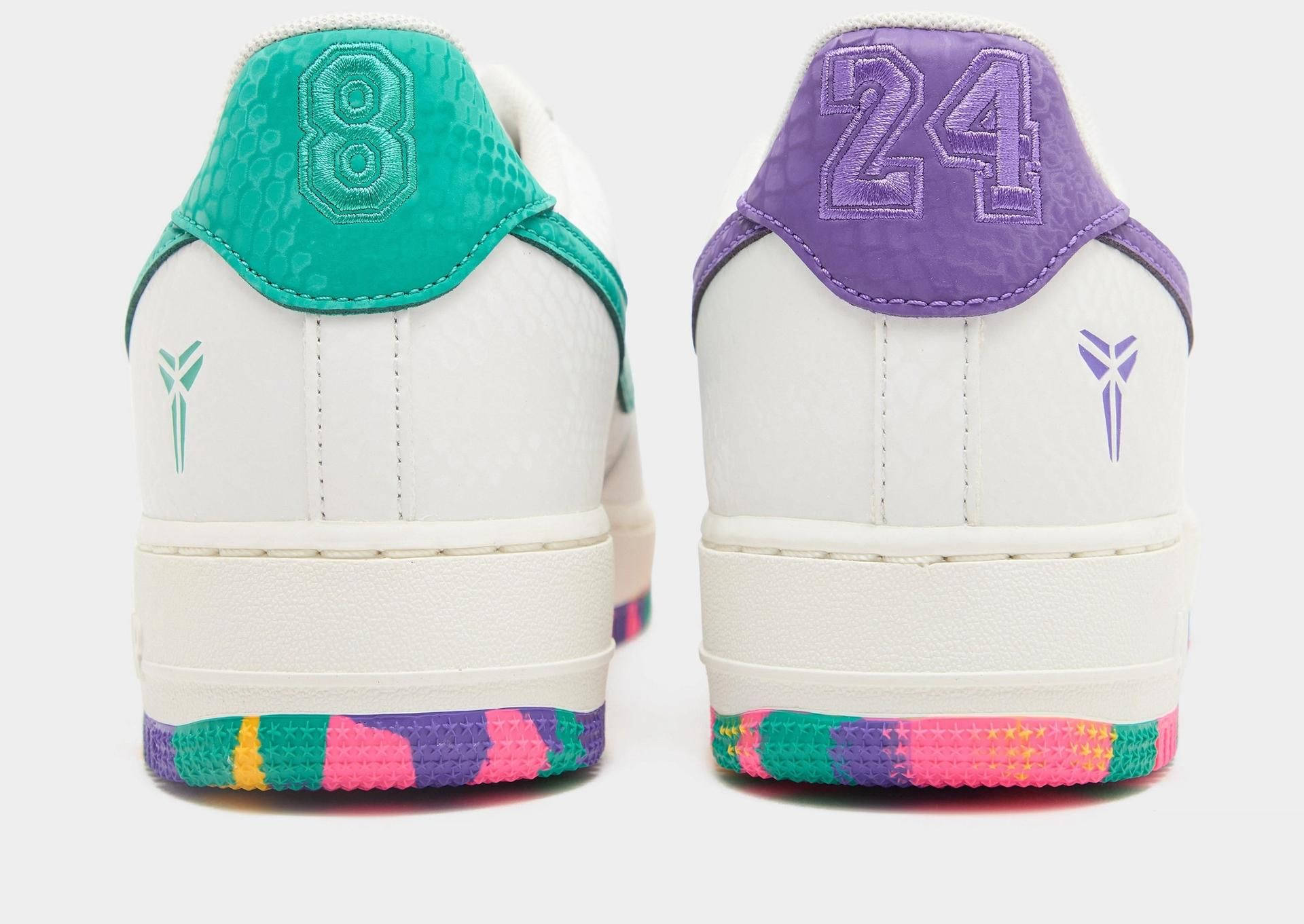 Kobe x Nike Air Force 1 Low Multi IB0018 104 back