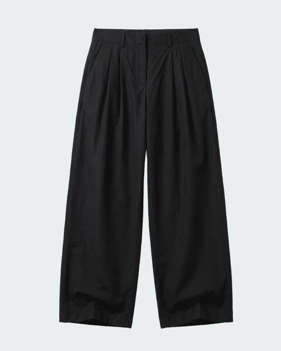 Weekday super wide leg pleated trousers