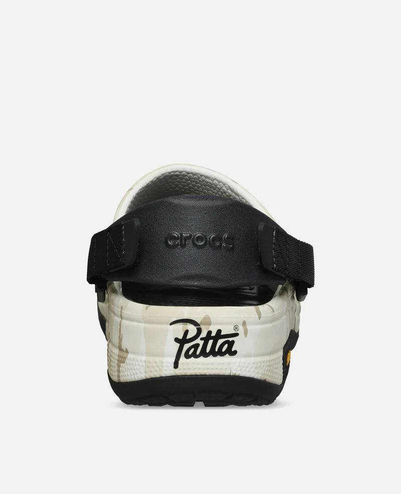 Patta x Crocs Classic EXP Clog White 212487 1CN heel
