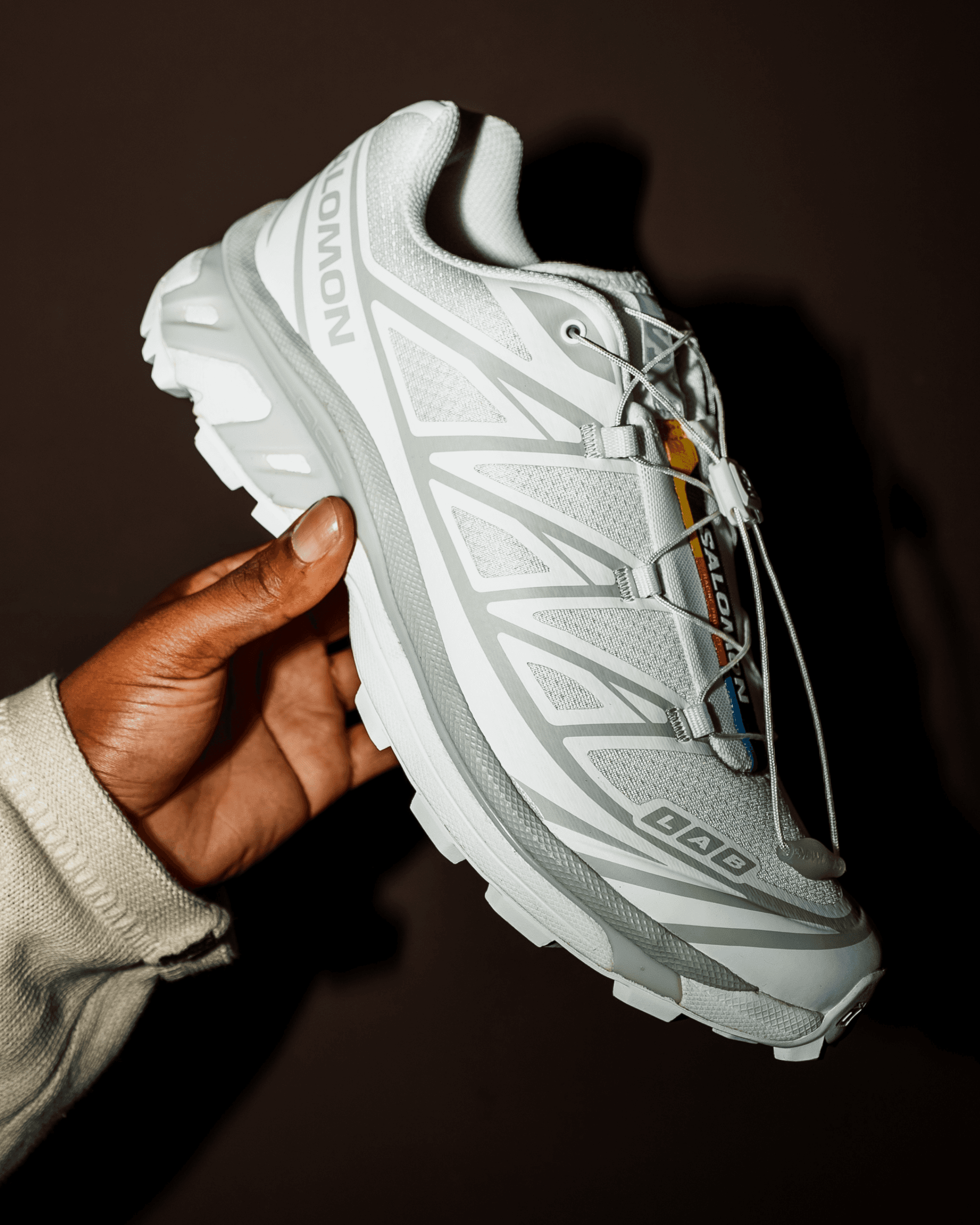 Salomon XT-6 White Lunar Rock