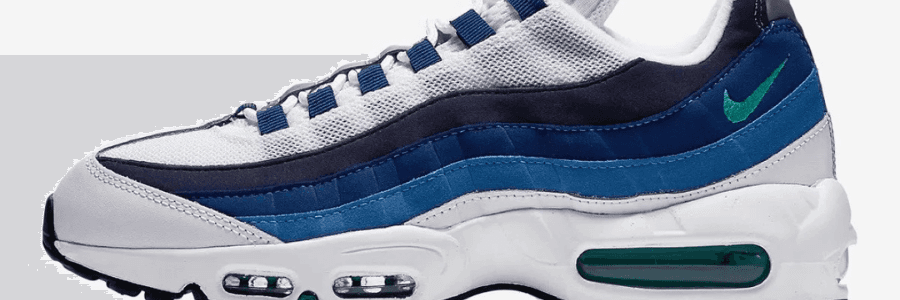 Nike Air Max 95 Big Bubble Blue Slate