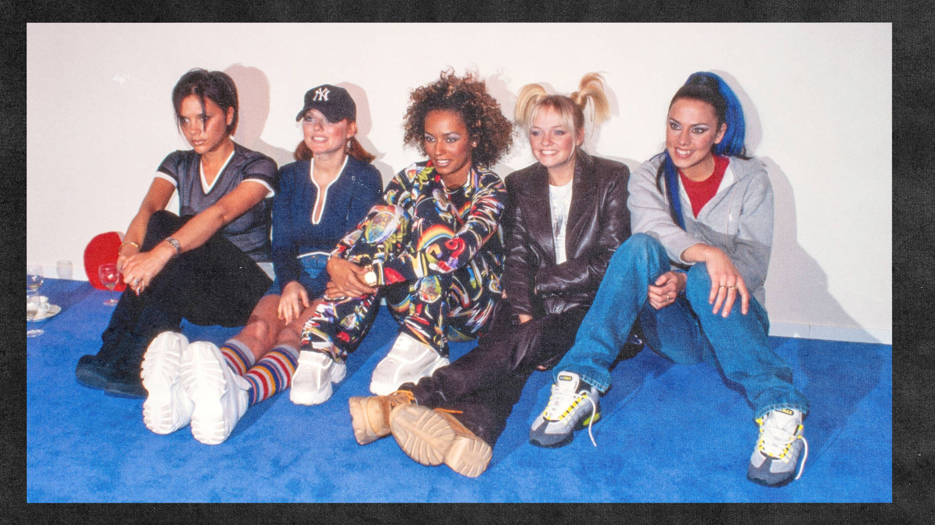 spice girls melanie c in og neon air max 95s