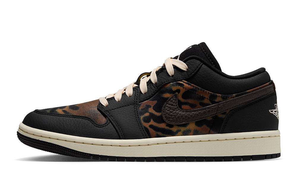 Air Jordan 1 Low SE Leopard Black | IQ5162-001