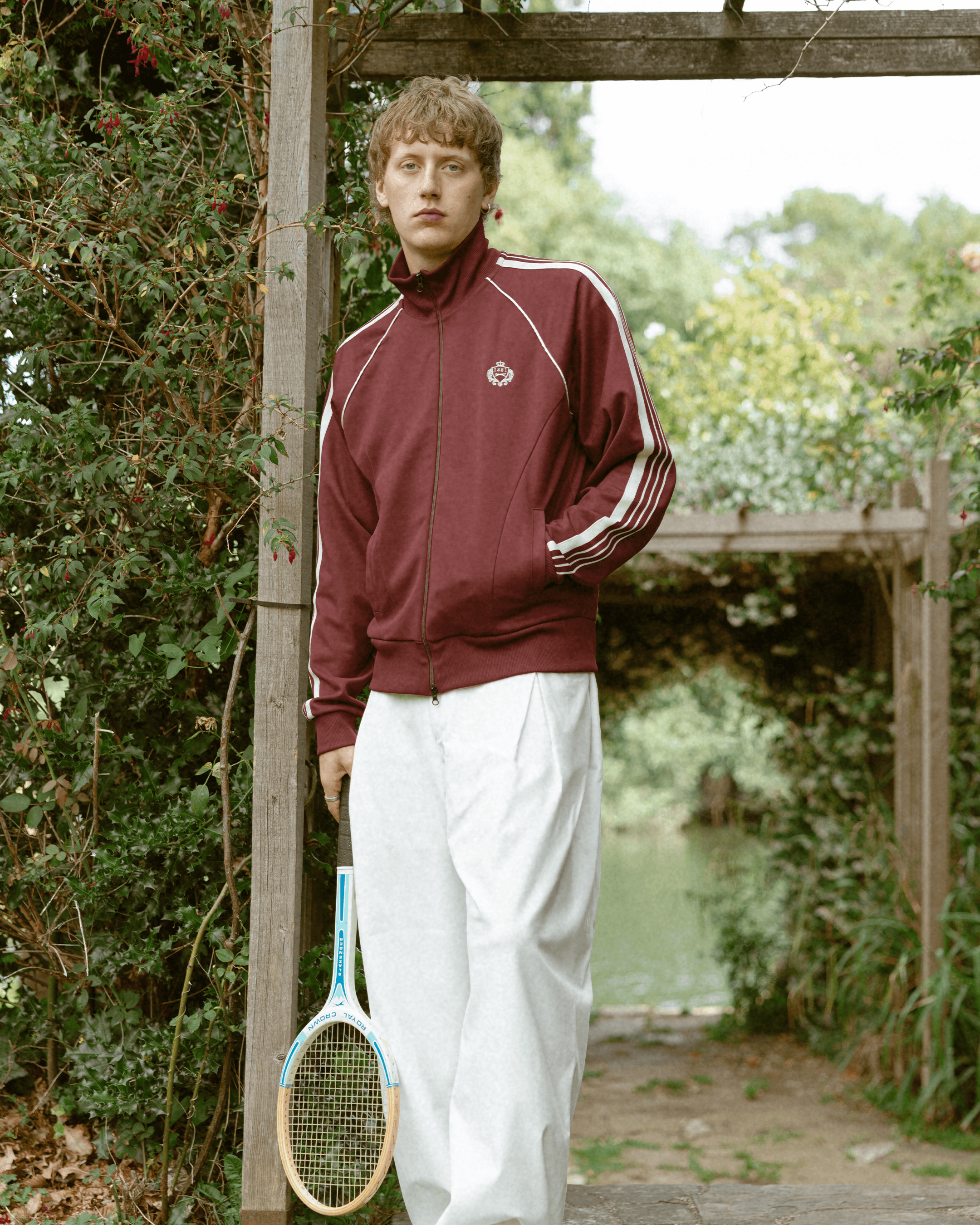 slazenger heritage track jacket