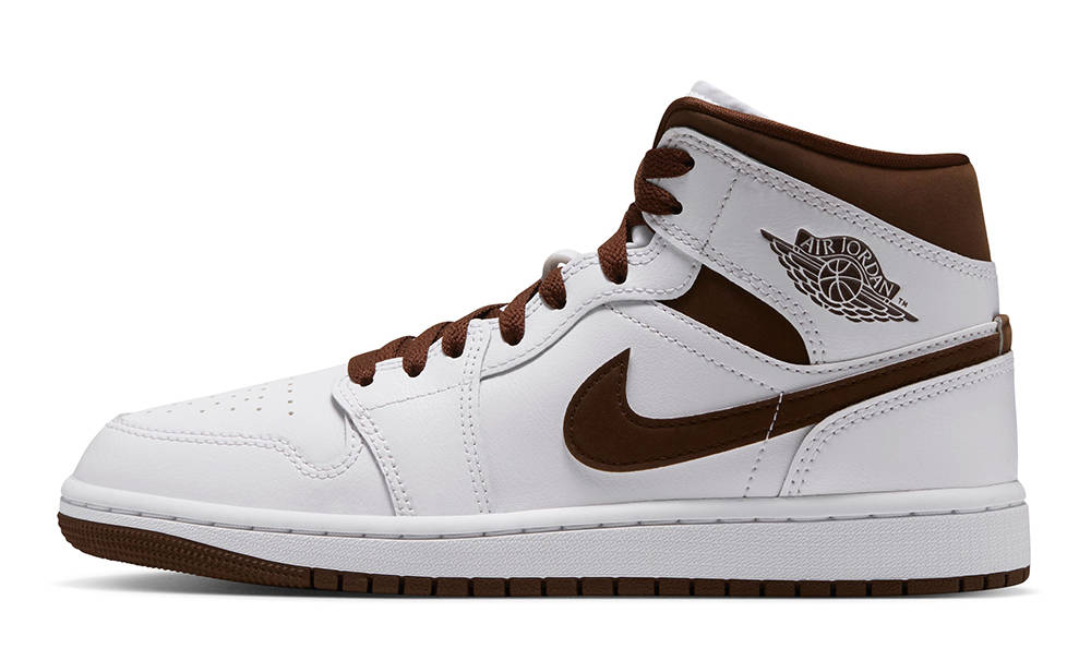 Air Jordan 1 Mid White Cacao Wow