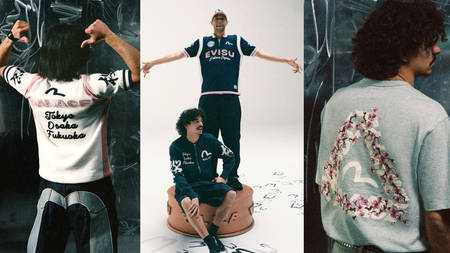 Palace Skateboards and EVISU Reunite for a Spring Collection