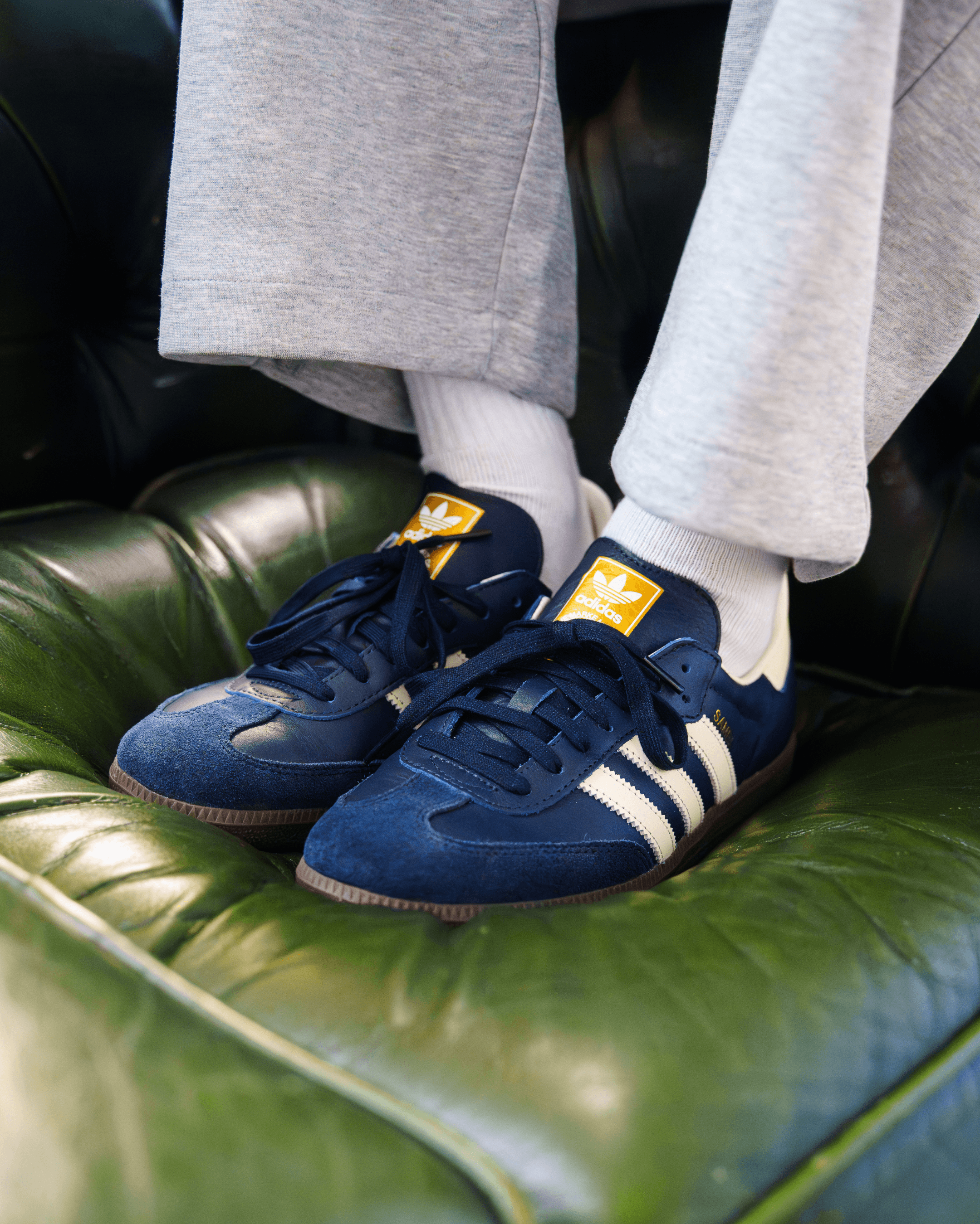 adidas Samba OG (Night Navy & Cream White)