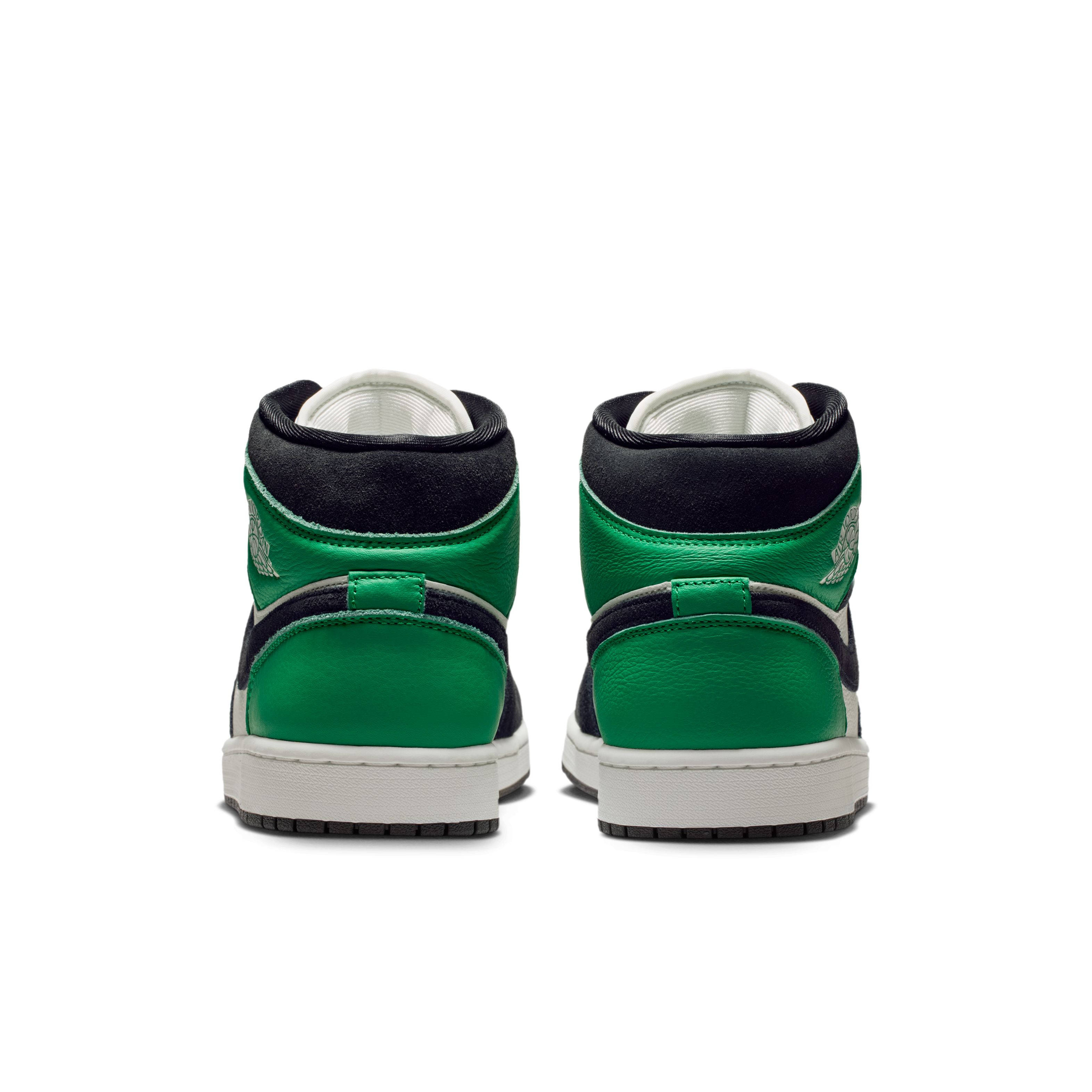 Air Jordan 1 Mid SE Lucky Green II9812 100 back