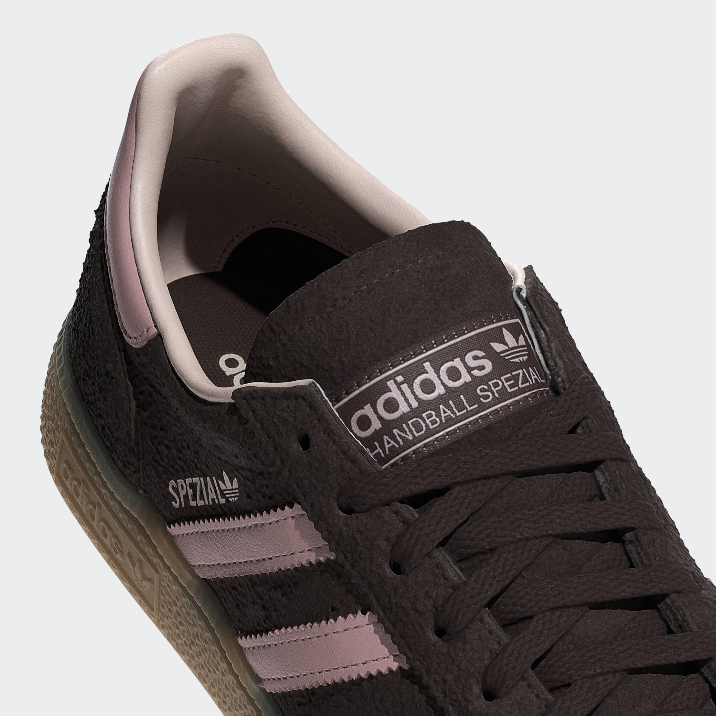adidas Handball Spezial Aurora Coffee Sandy Pink Detail