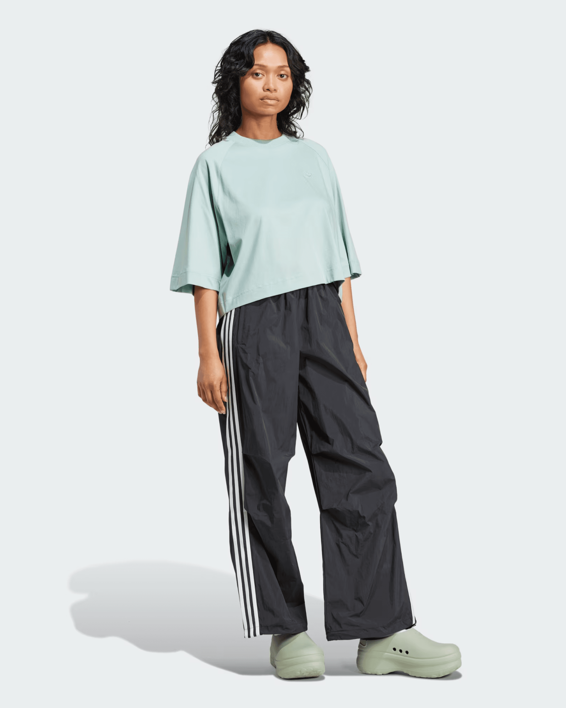 3-Stripes Woven Parachute Tracksuit Bottoms