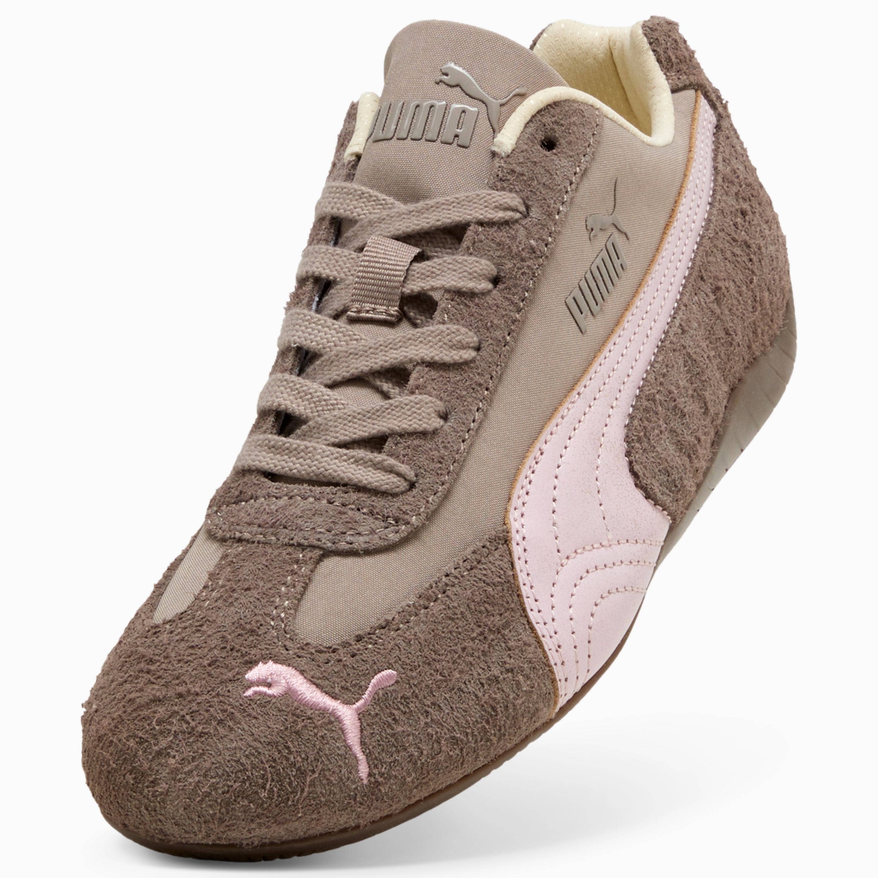 PUMA Speedcat Brushed Luxe Mouse Grey Gum 40767201 front