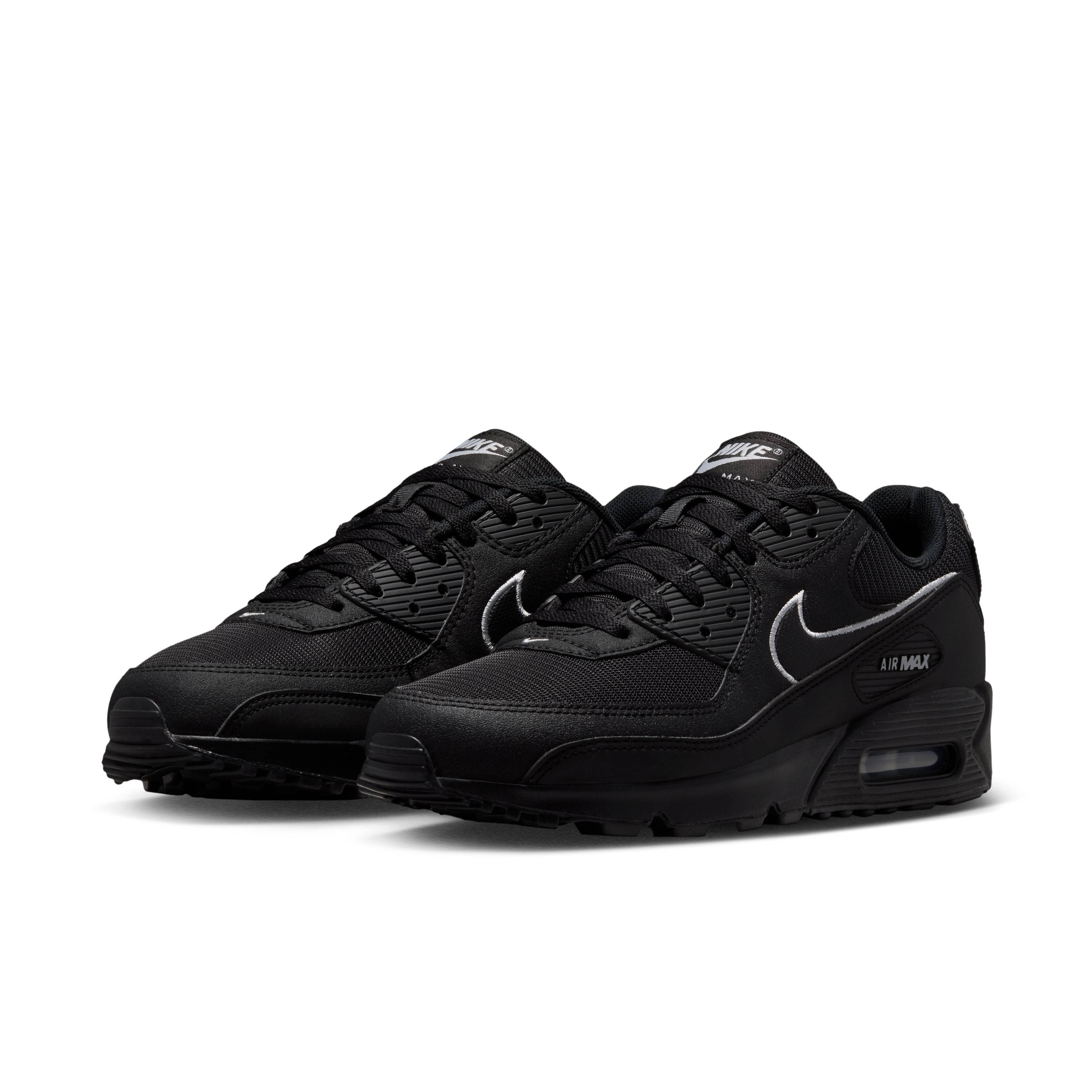 Nike Air Max 90 Black Wolf Grey FJ4218 003 front