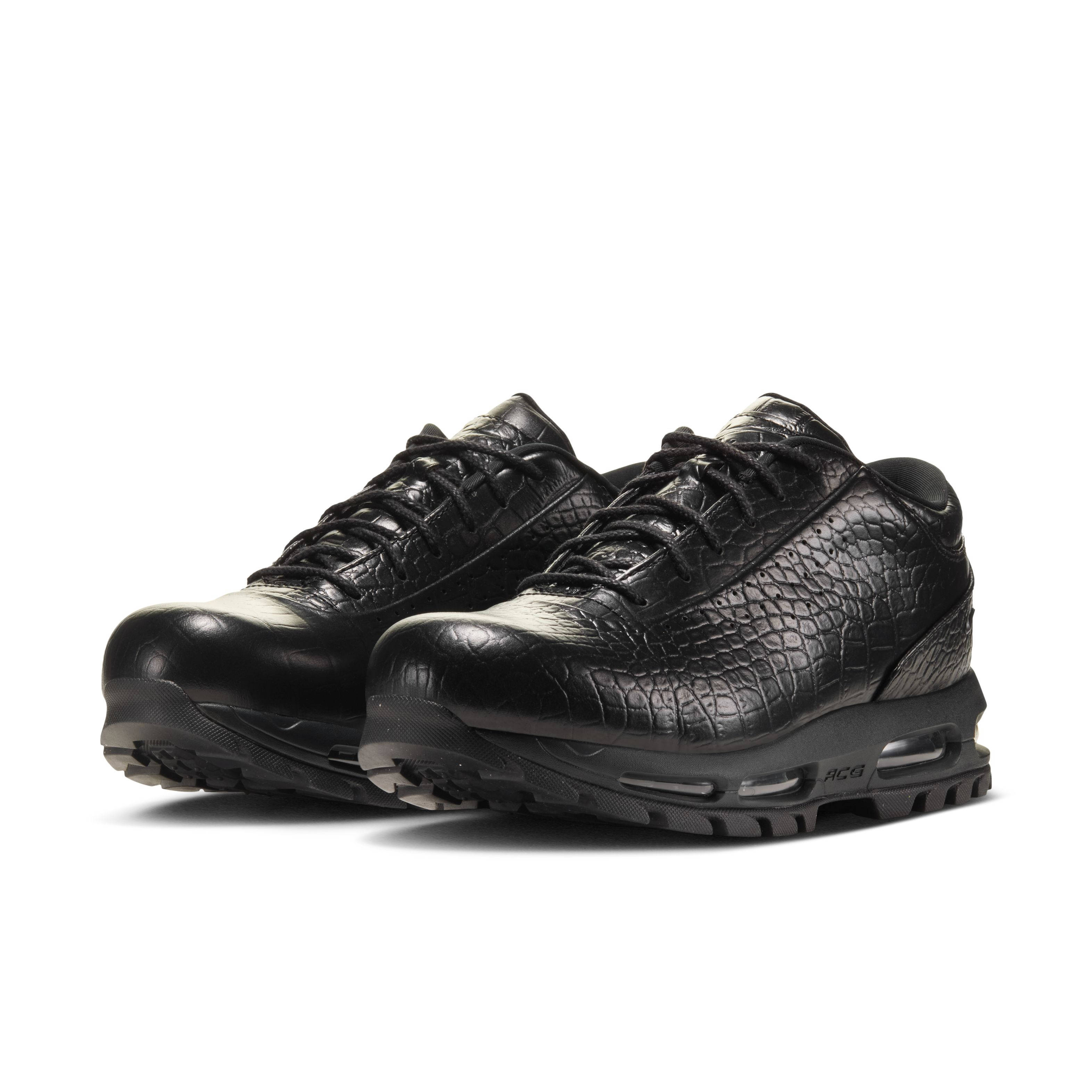 Nike Air Max Goadome Low Black Croc IV4517 001 front