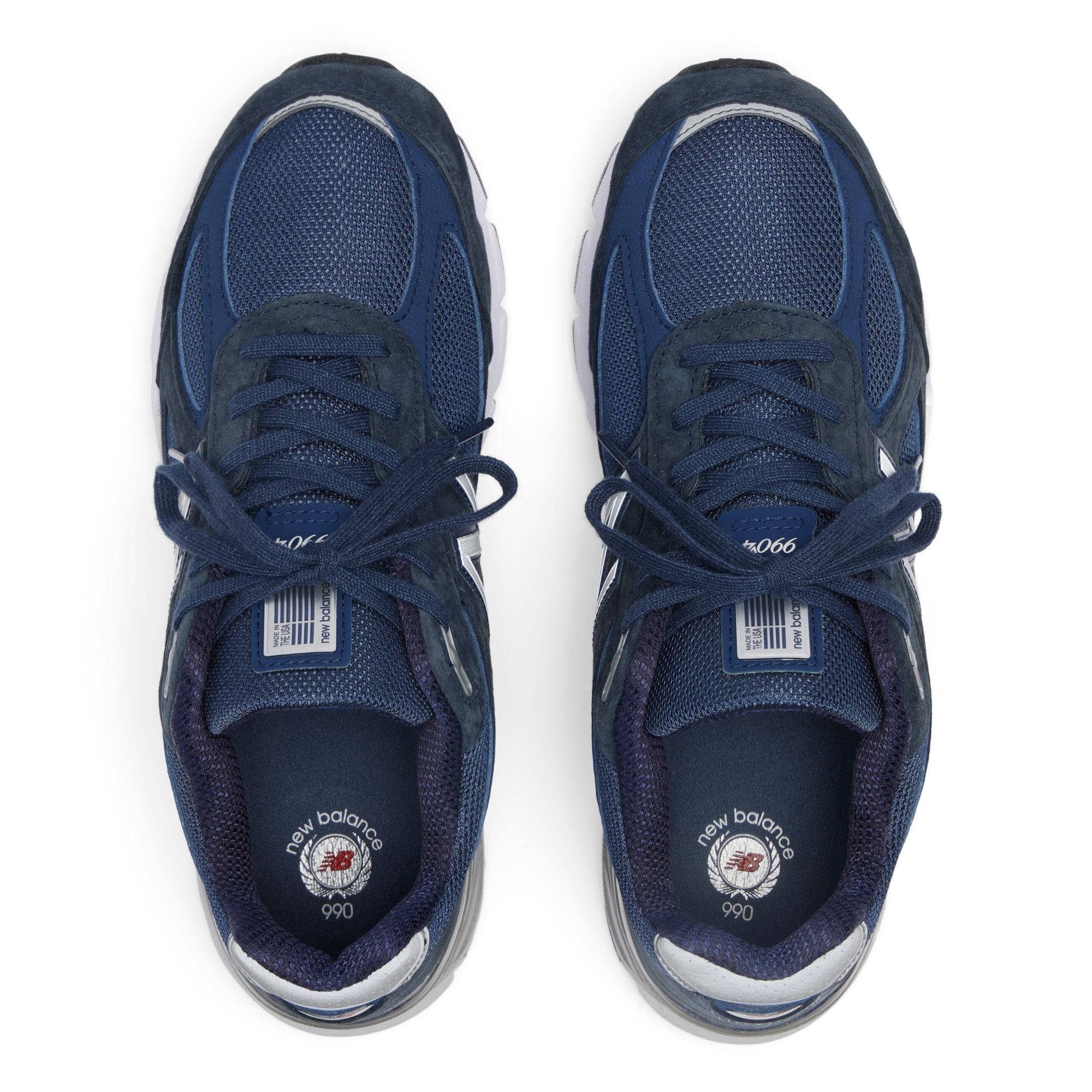 New Balance 990v4 Navy U990NV4 middle