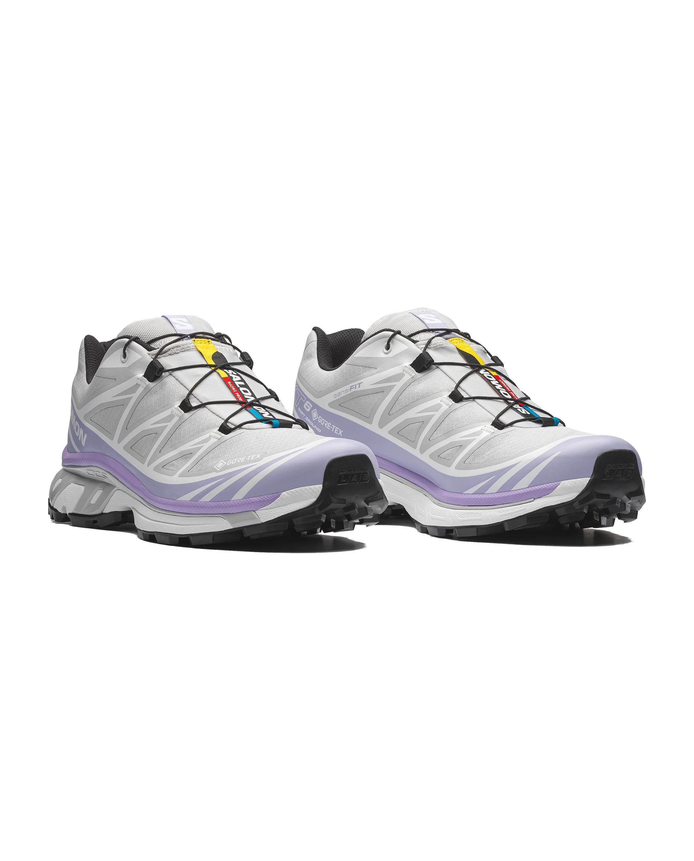 Salomon XT 6 GORE TEX Grey Violet Cosmic Sky L49215000 front