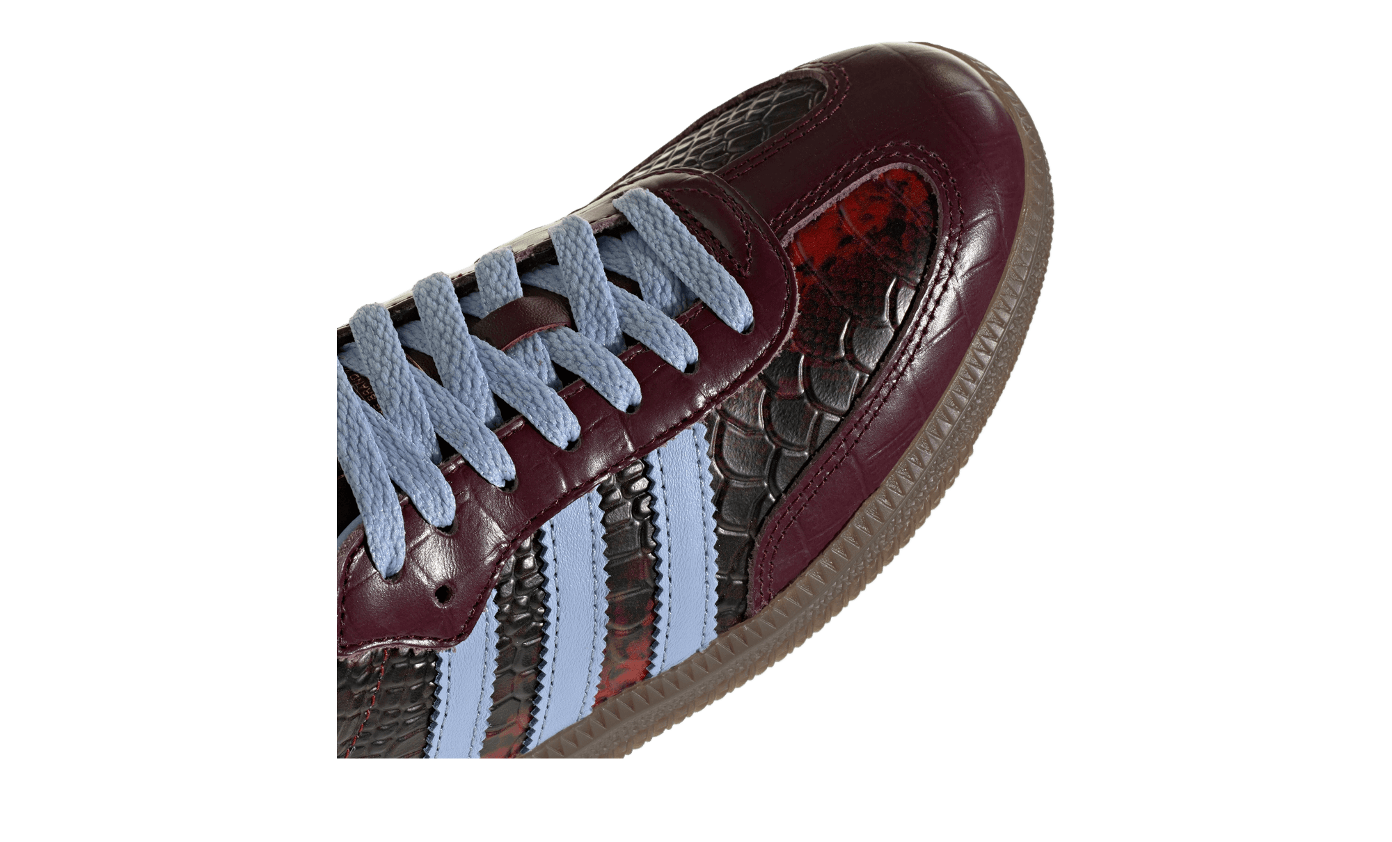 adidas Samba OG Snake Maroon Blue | KK2474