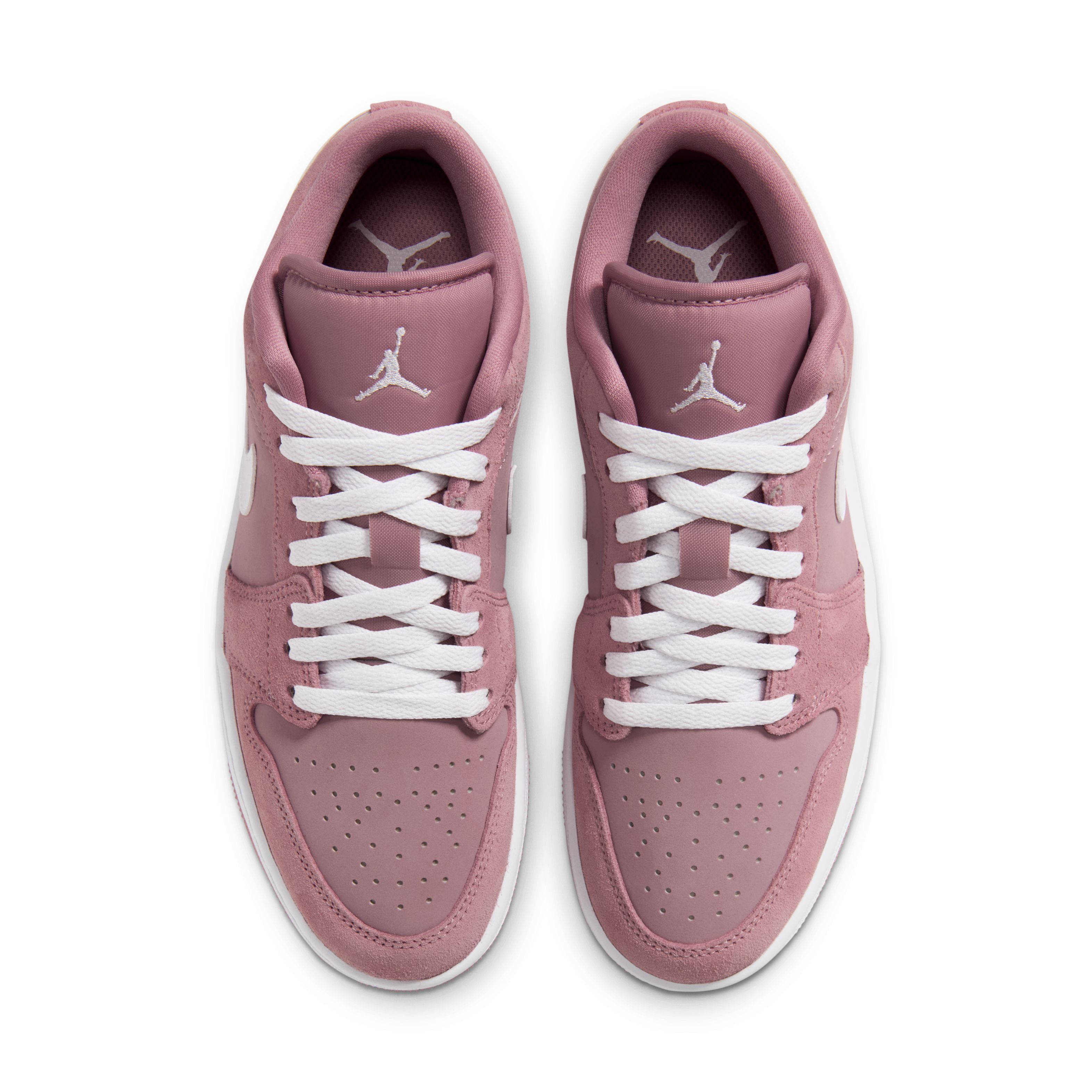 Air Jordan 1 Low Rust Pink White DC0774 610 middle
