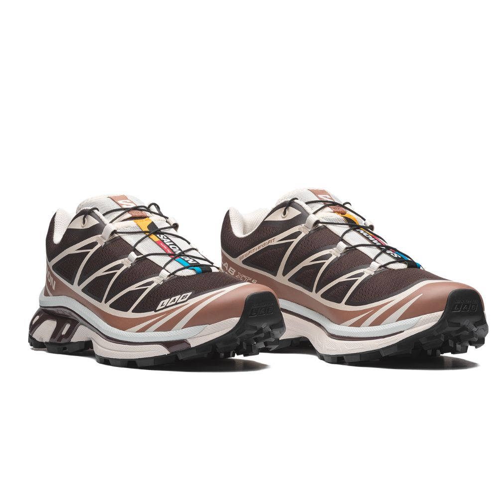 Salomon XT 6 Black Coffee Chocolate L49306600 front