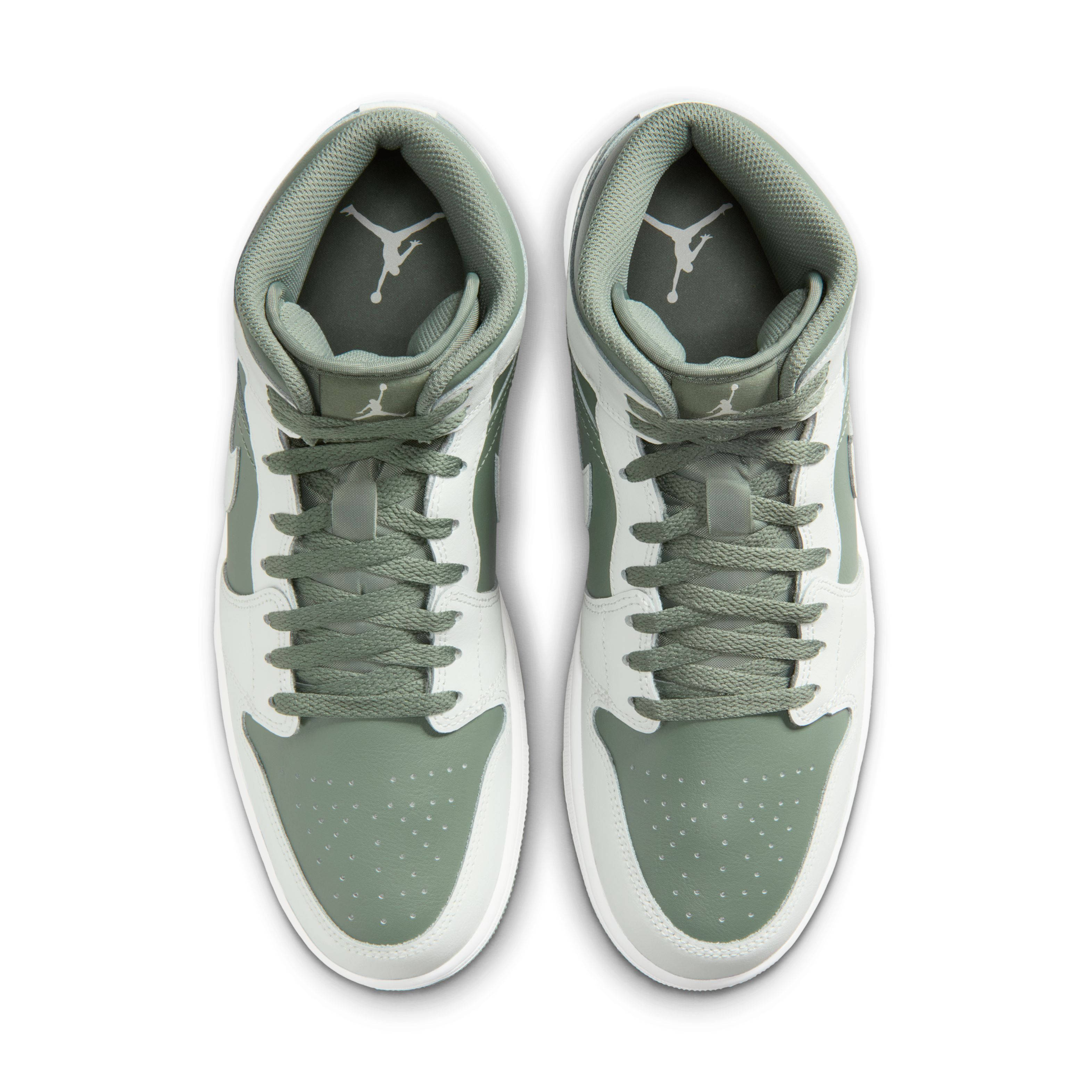 Air Jordan 1 Mid Vintage Lichen DQ8426 107 middle