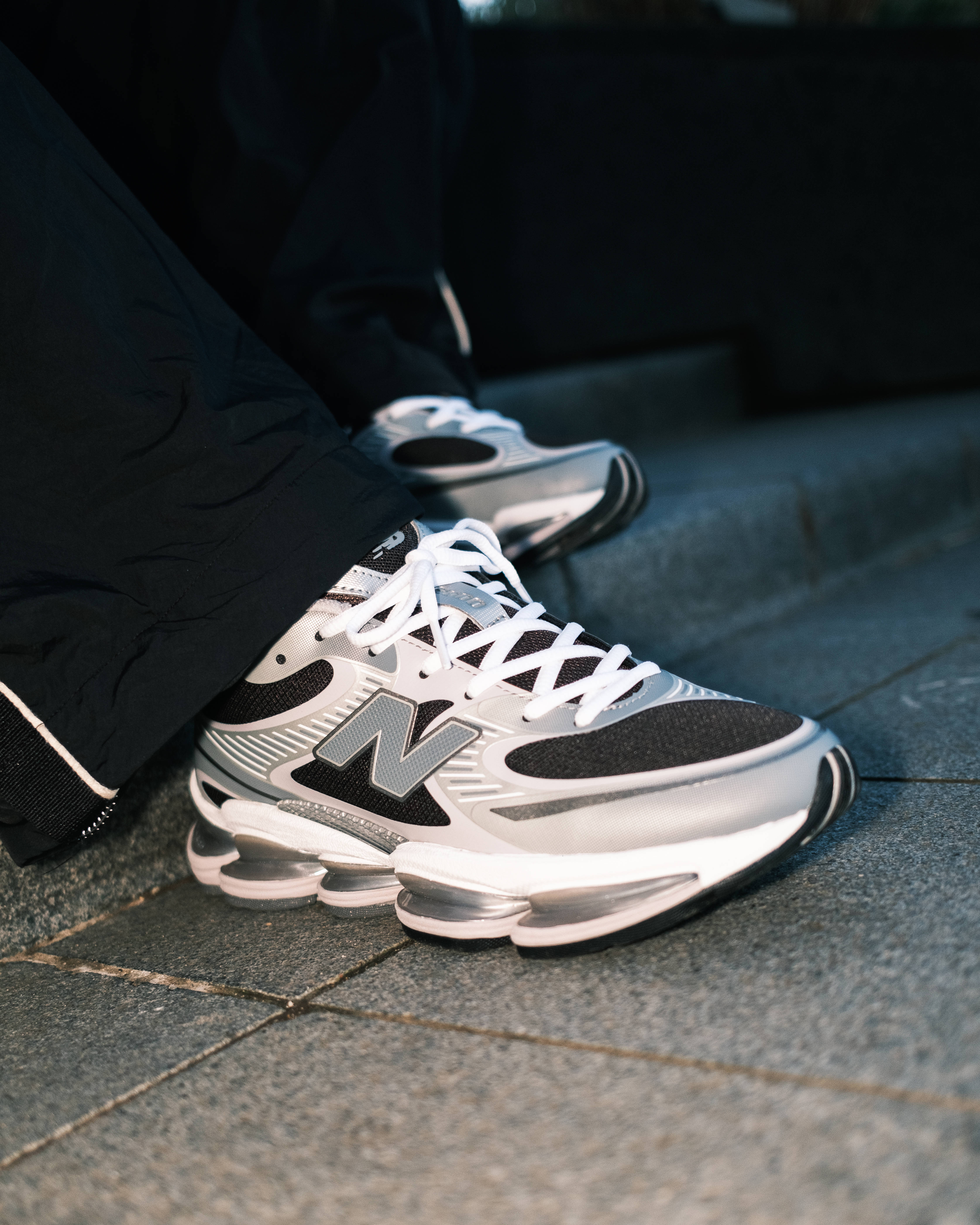 new balance 2000 on foot shot camera flash