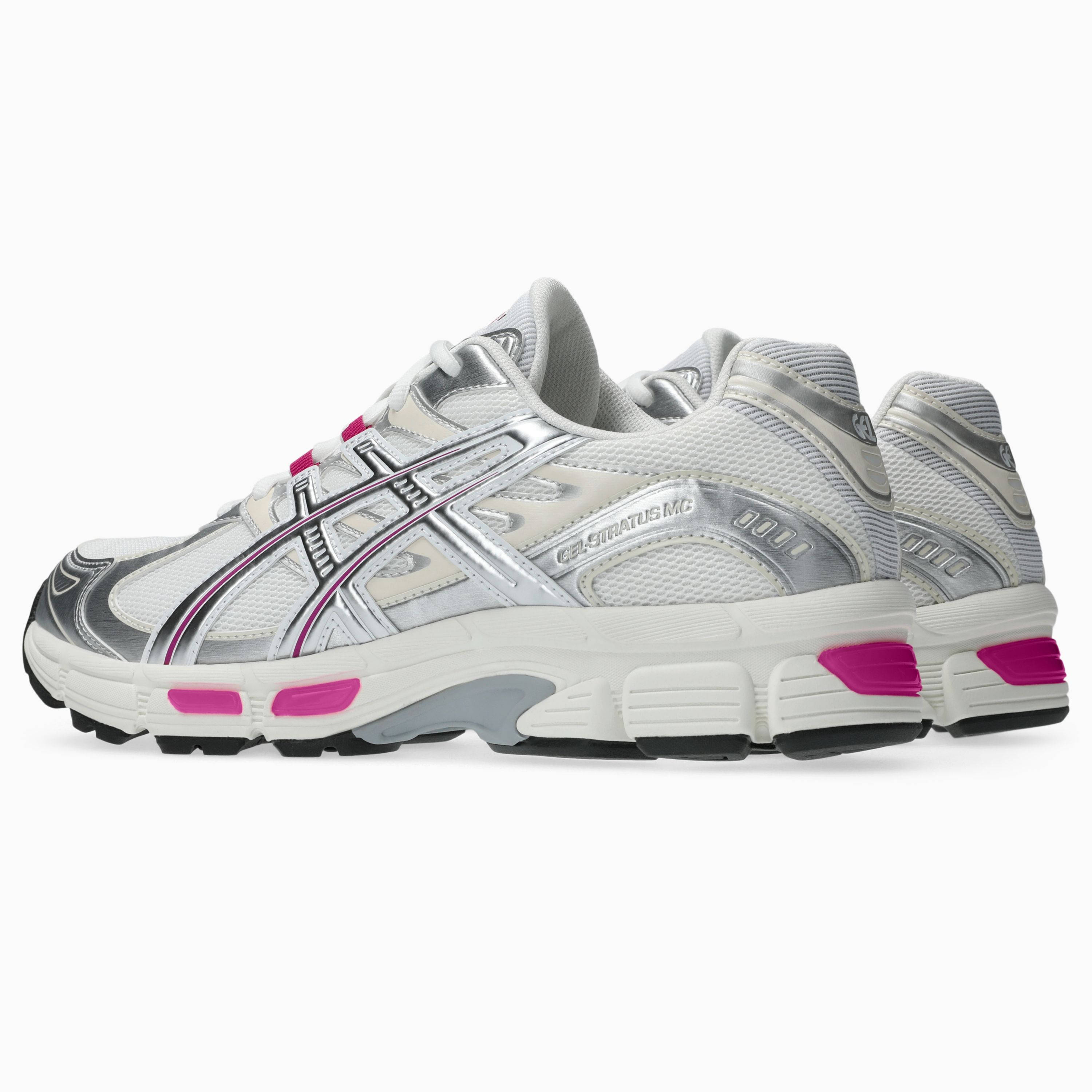 ASICS Gel Stratus MC White Raspberry 1203B049 101 side