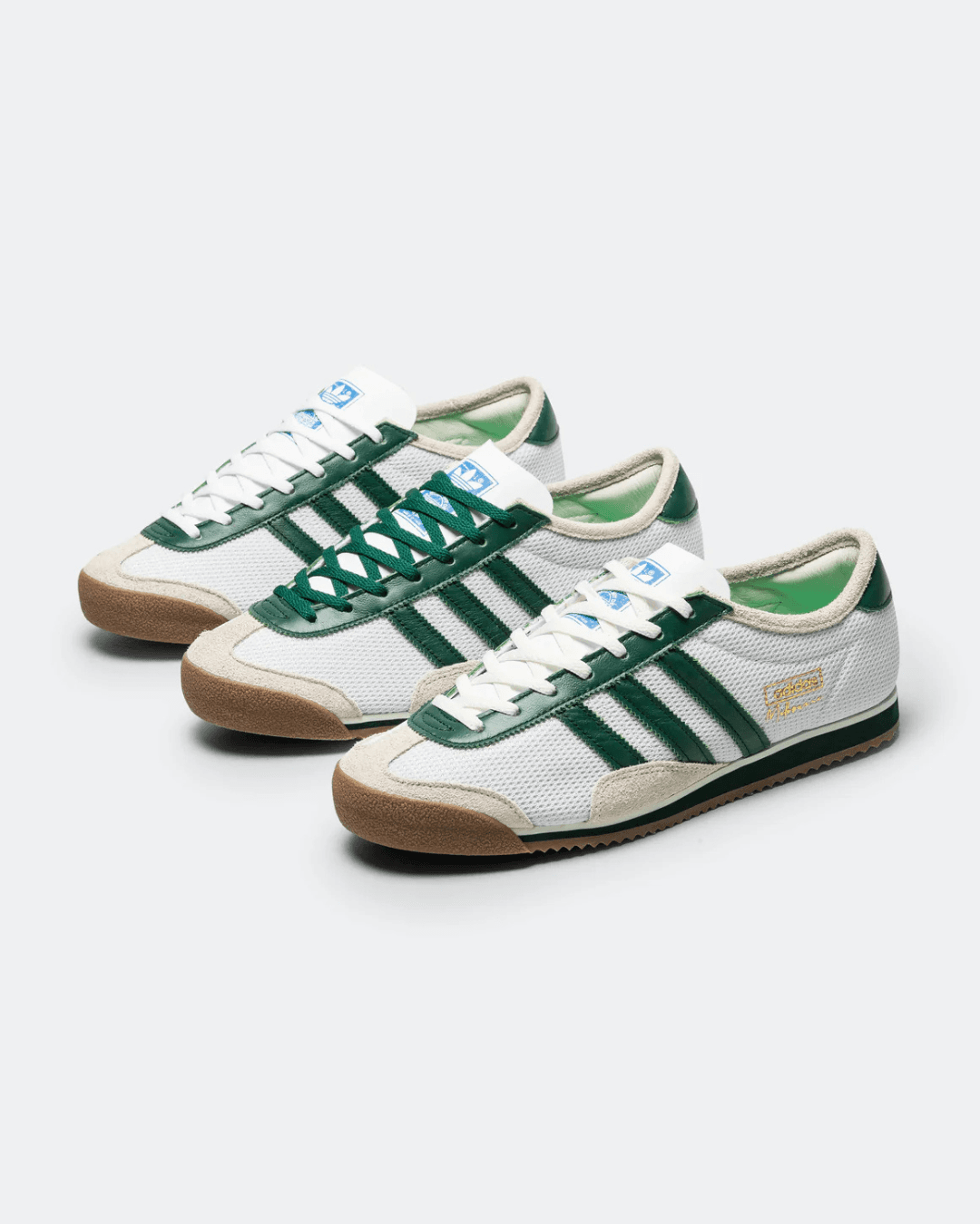 UP THERE x adidas Melbourne White Dark Green