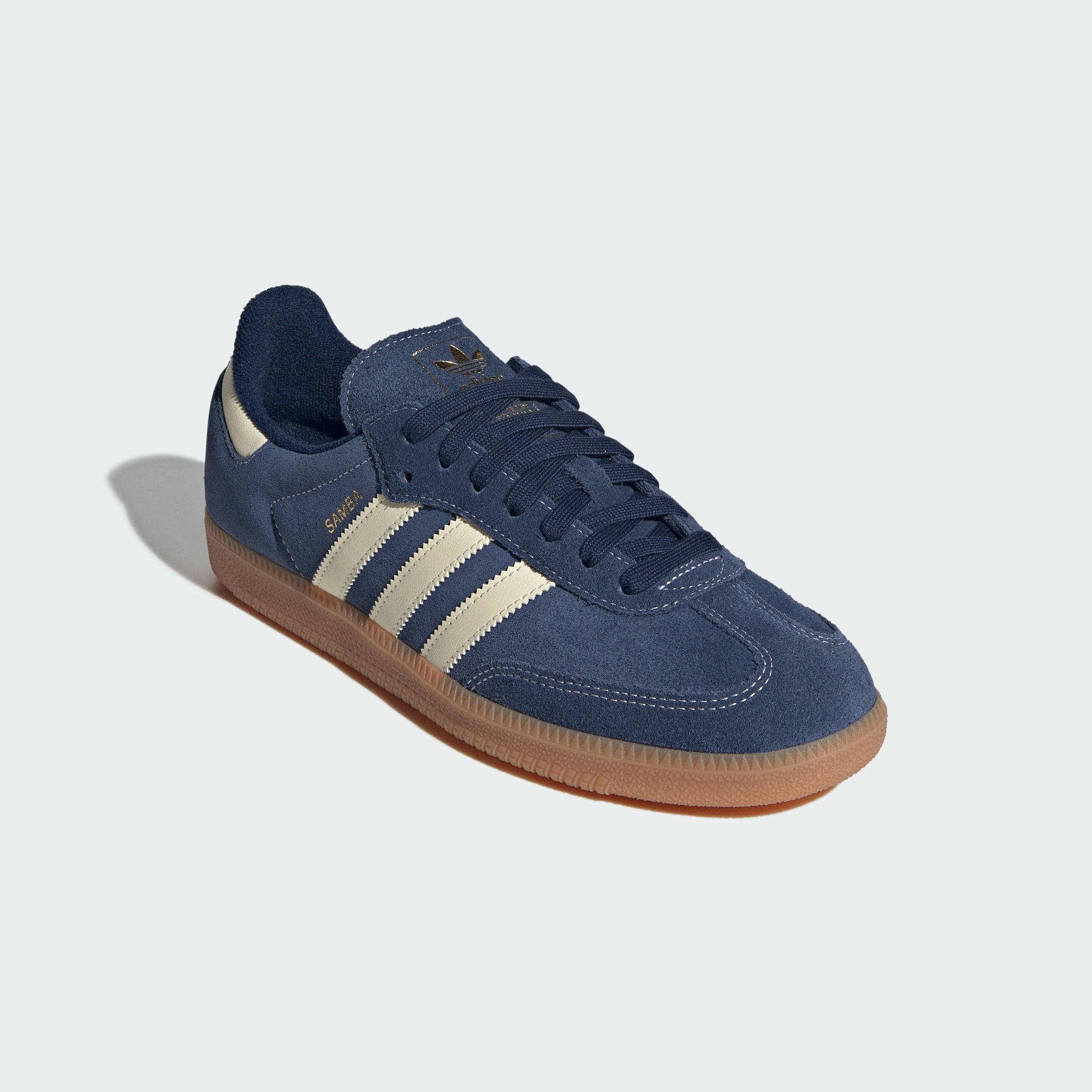 adidas Samba OG Night Indigo Warm Vanilla KK2273 front