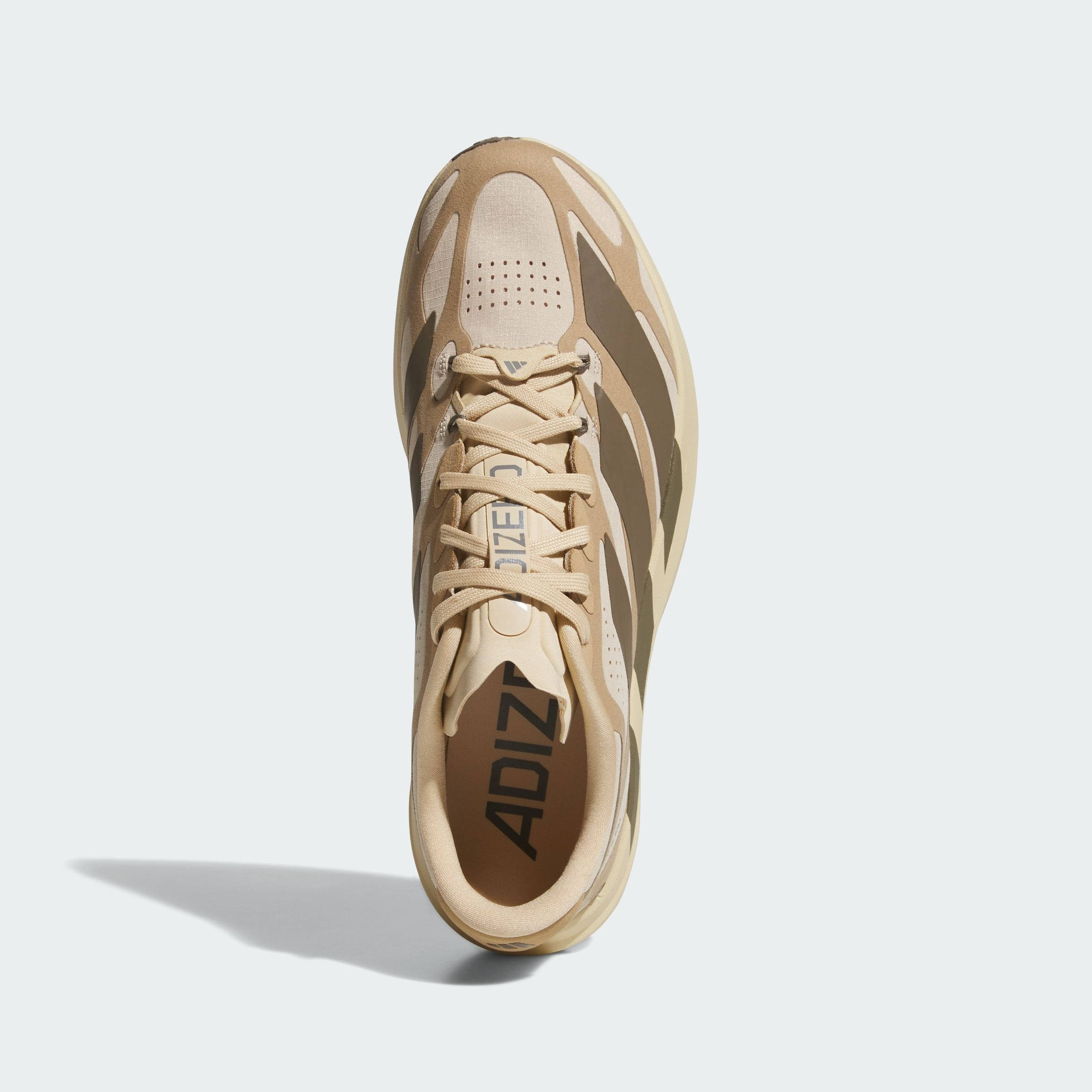 adidas Adizero EVO SL EXO Suede Magic Beige Carbon KI2685 middle