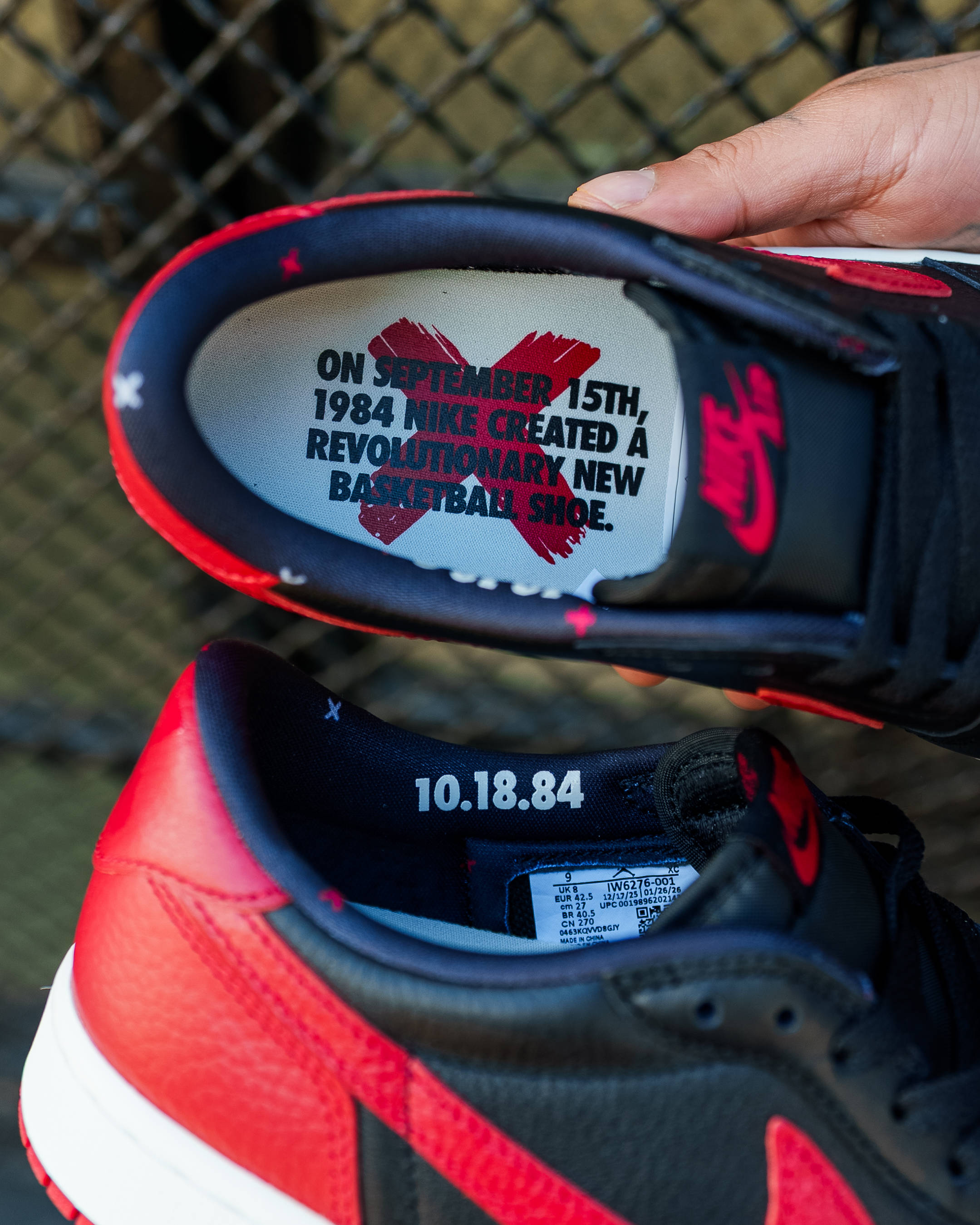 aj1 low banned inside