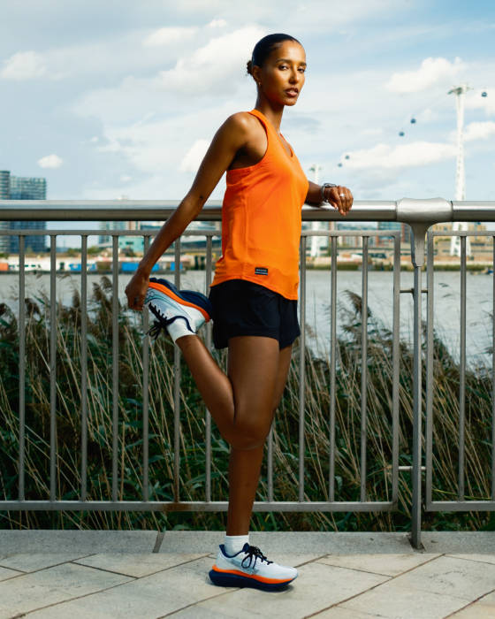Marathoner Delina Michael