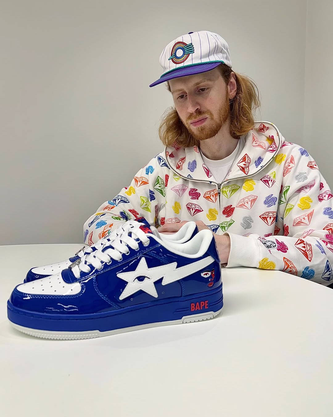 sneakerdenn x bape x japan colourway