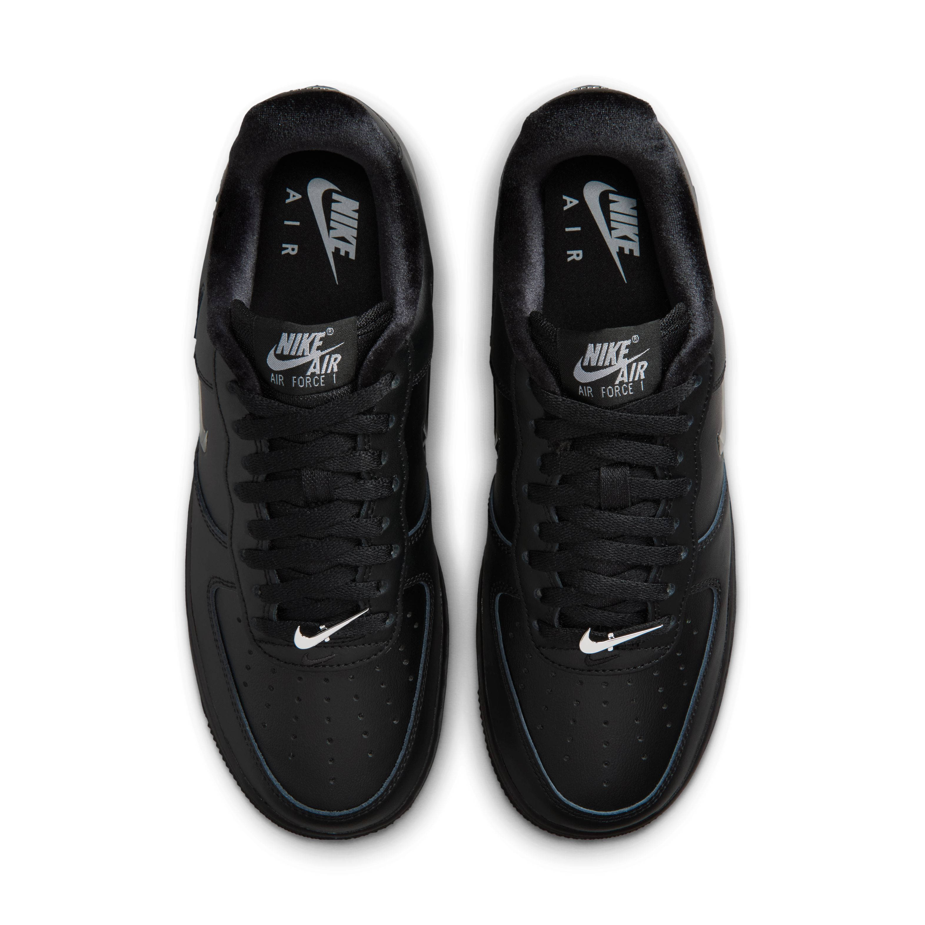 Nike Air Force 1 Low Chrome Swoosh Black IV6039 001 middle