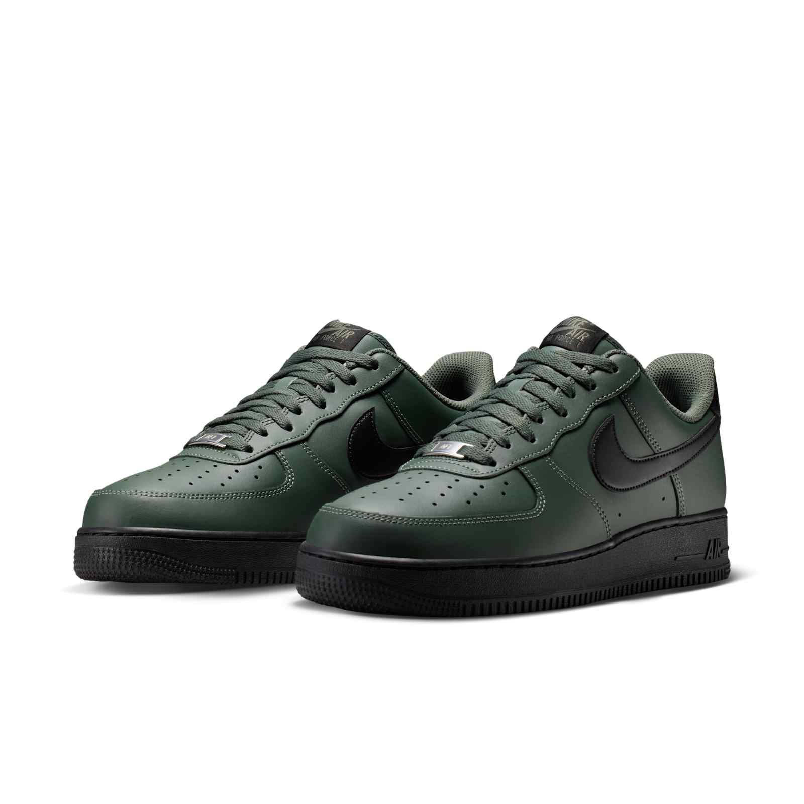 Nike Air Force 1 Low 07 Camo Green Black FJ4146 303 front