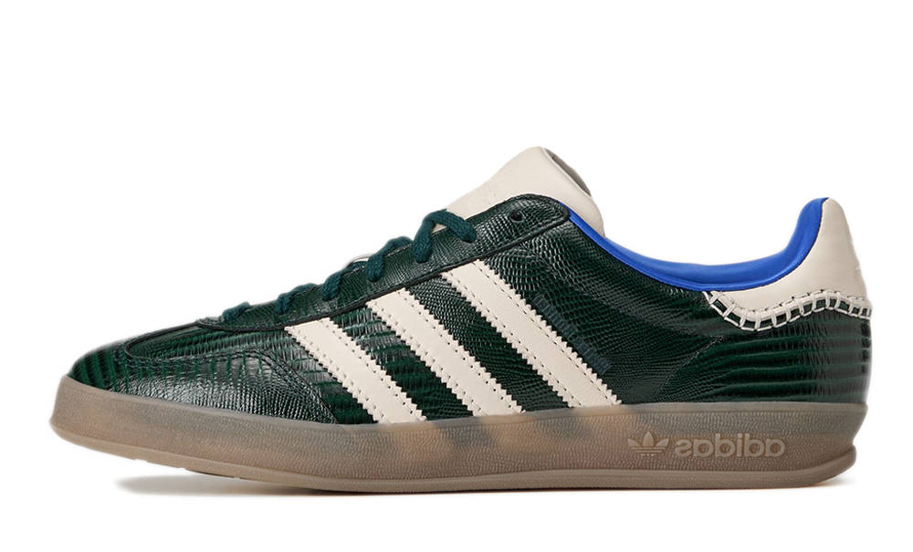 Wales Bonner x adidas Gazelle Suede Croc Green Night