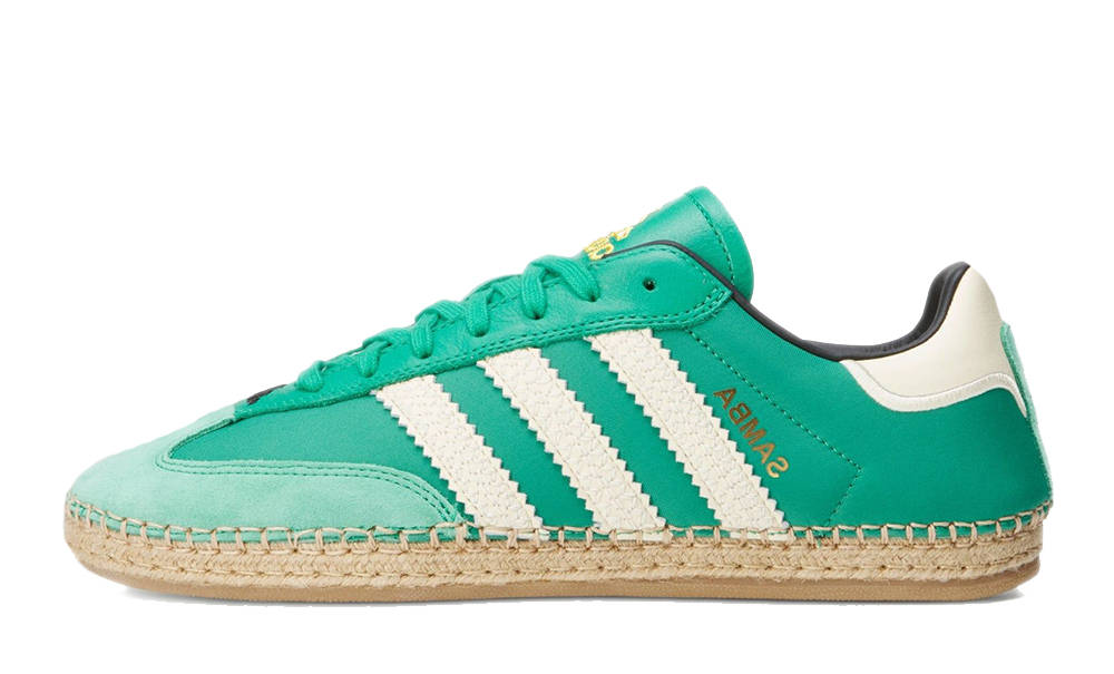 CLOT x adidas Samba Espadrille Green