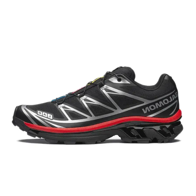 Salomon XT-6 Black Fiery Red