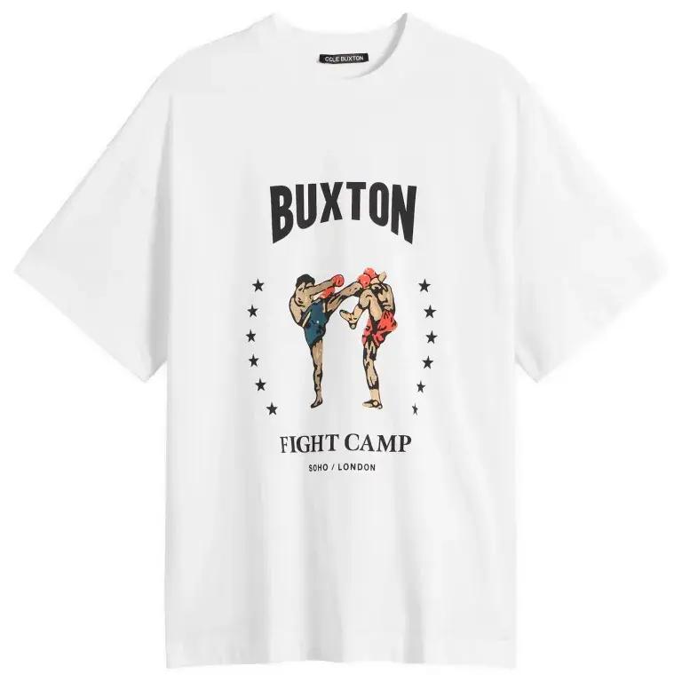 cole buxton boxing white t shirt