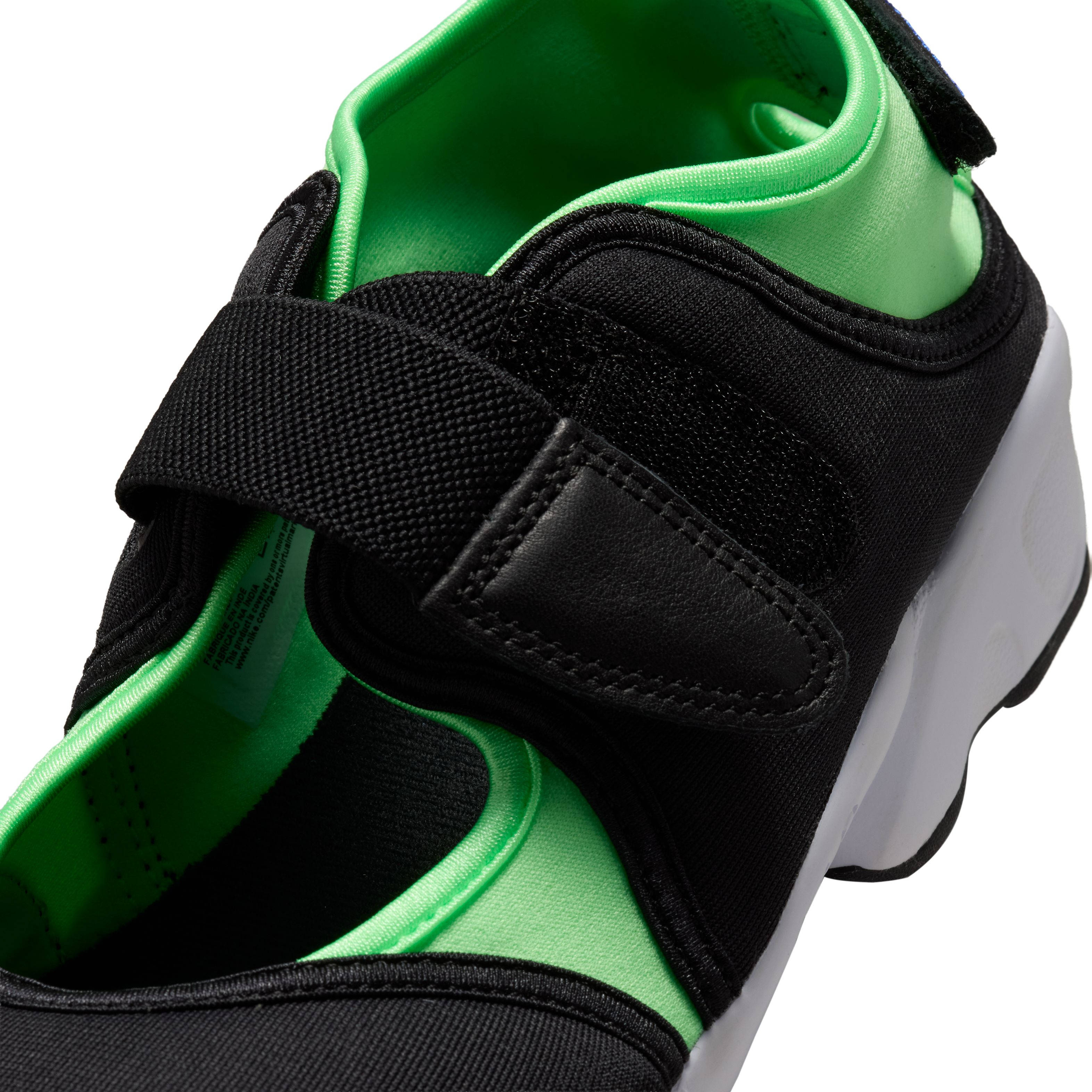 Nike Air Rift Black Royal Illusion Green IV6058 001 side