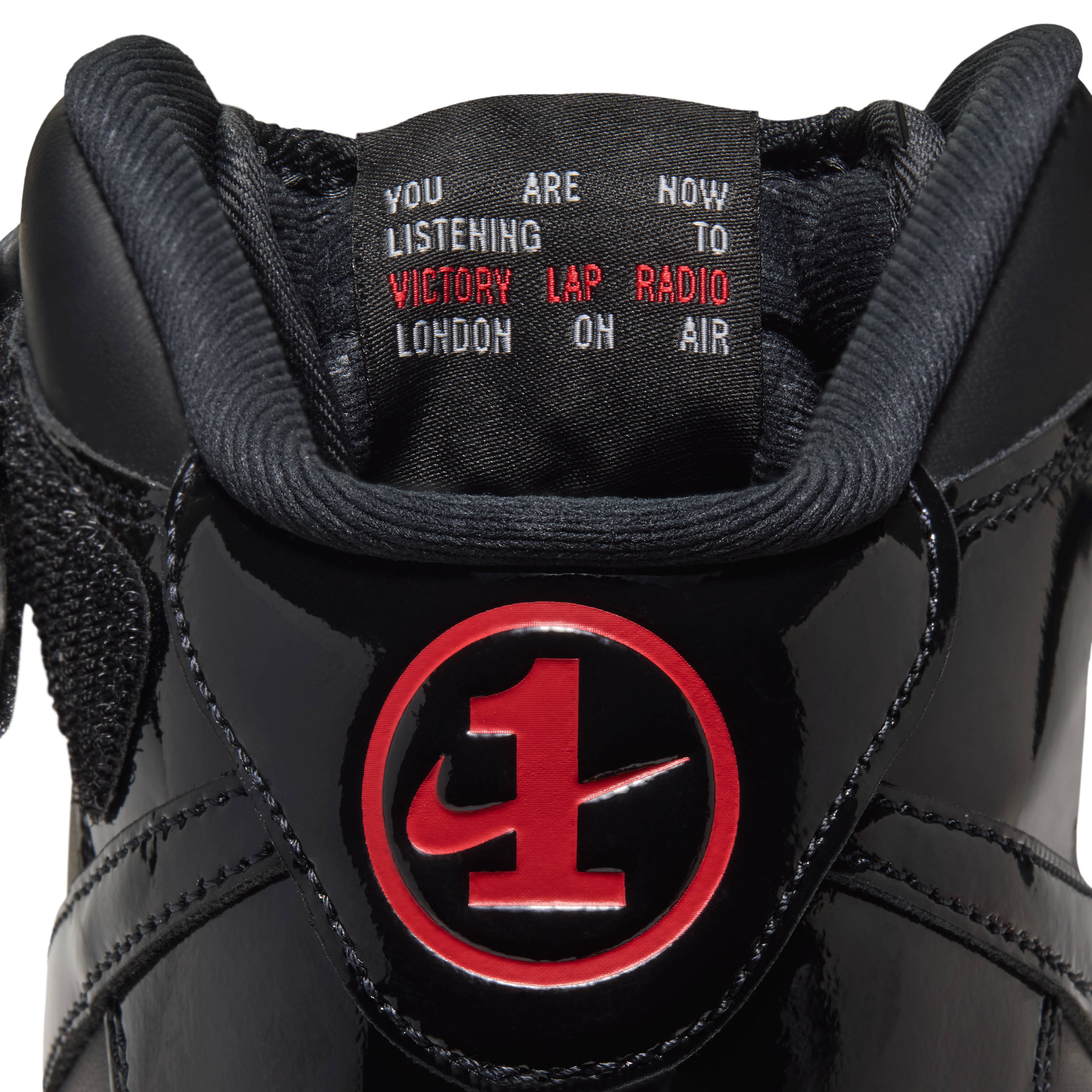 Victory Lap Radio x Nike Air Force 1 Mid Black
