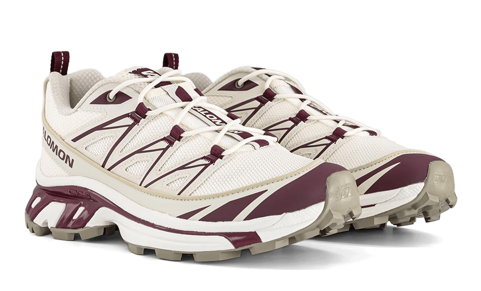 Salomon XT-6 Expanse Vanilla Ice Maroon front